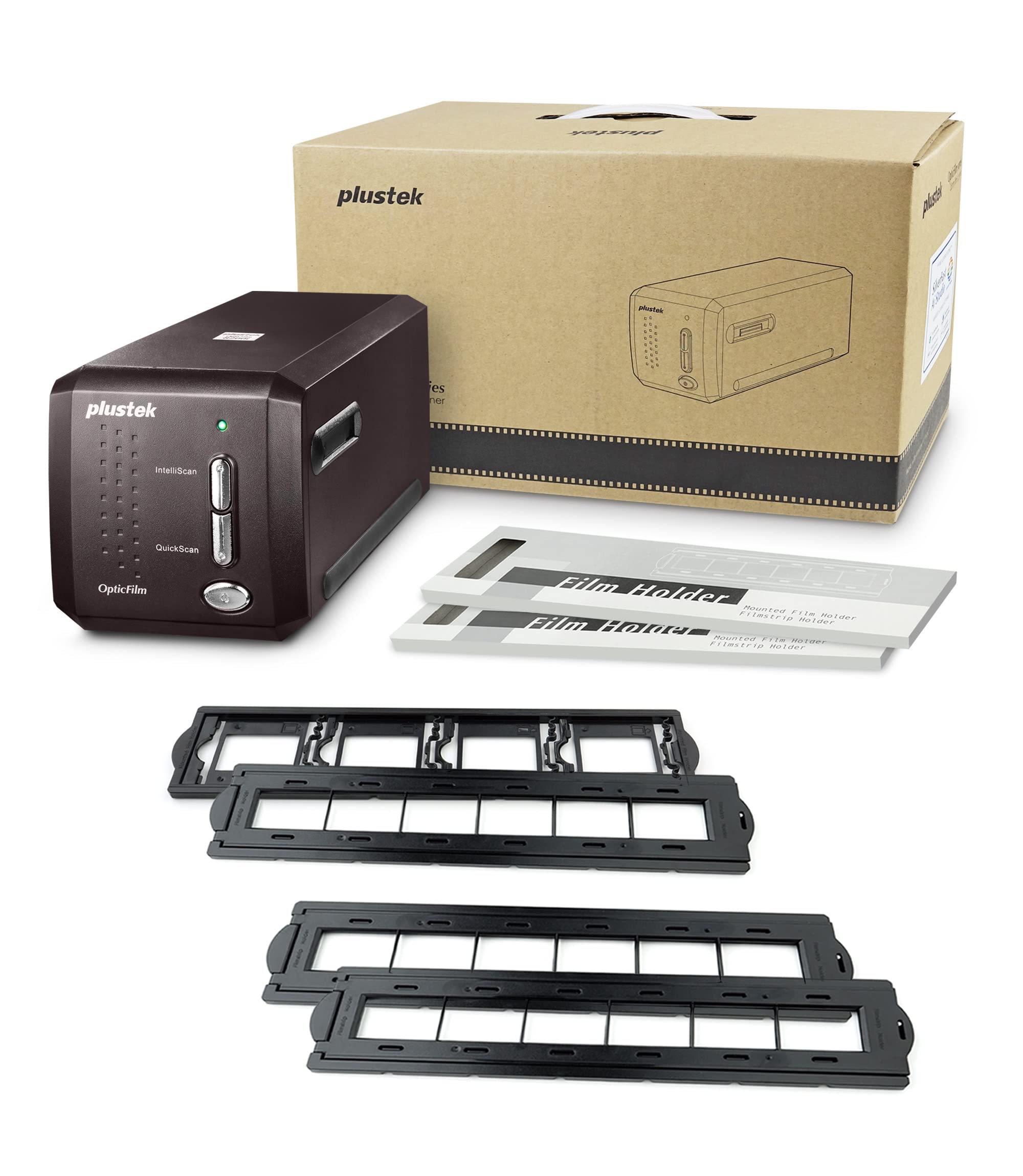 Plustek 8300i SE Film Scanner 35mm brand new + Silverfast SE Plus + holders