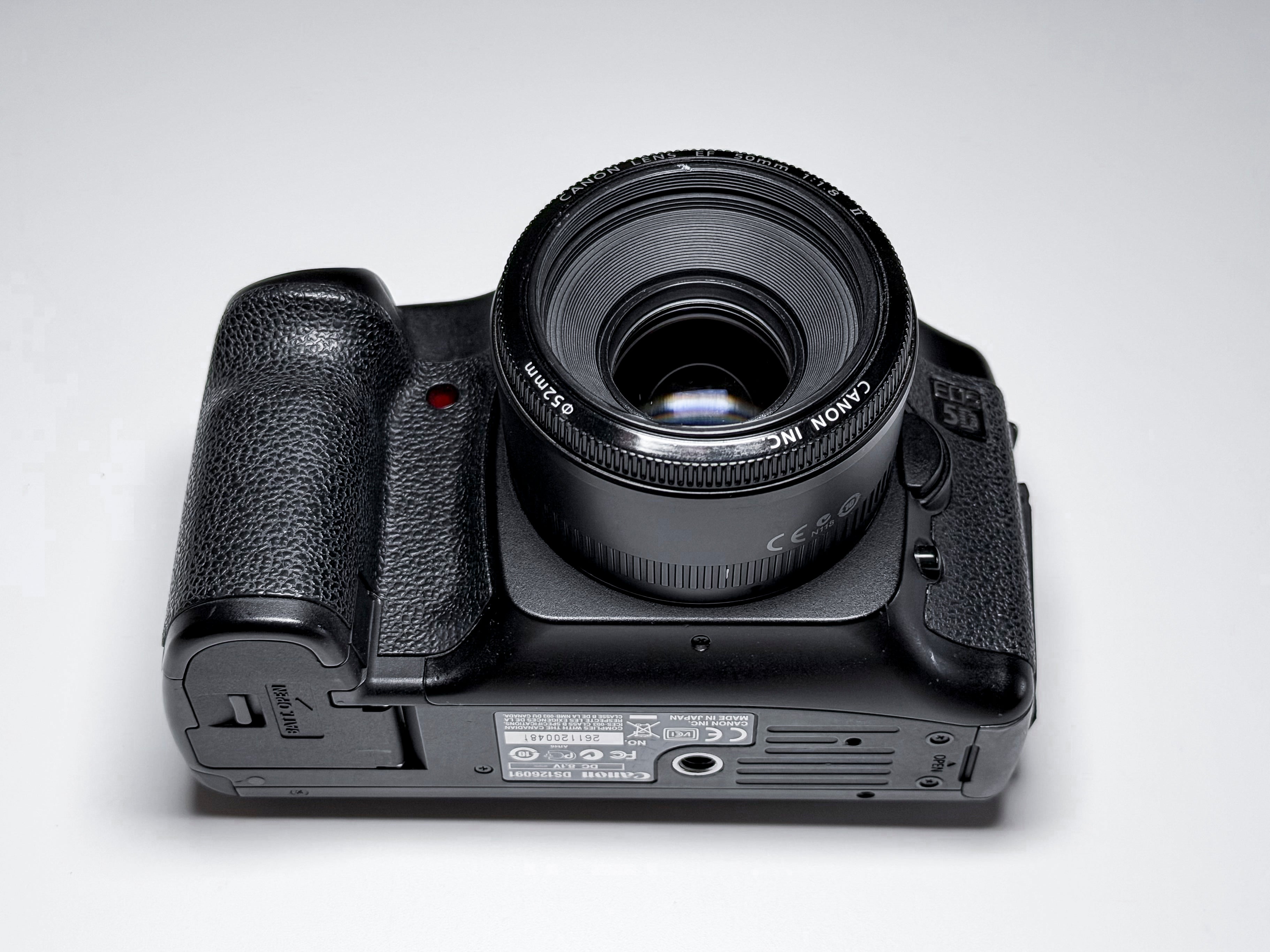 Canon EOS 5D Old Full Frame Body + 50mm f/1.8 EF II - Excellent 1 Year Warranty