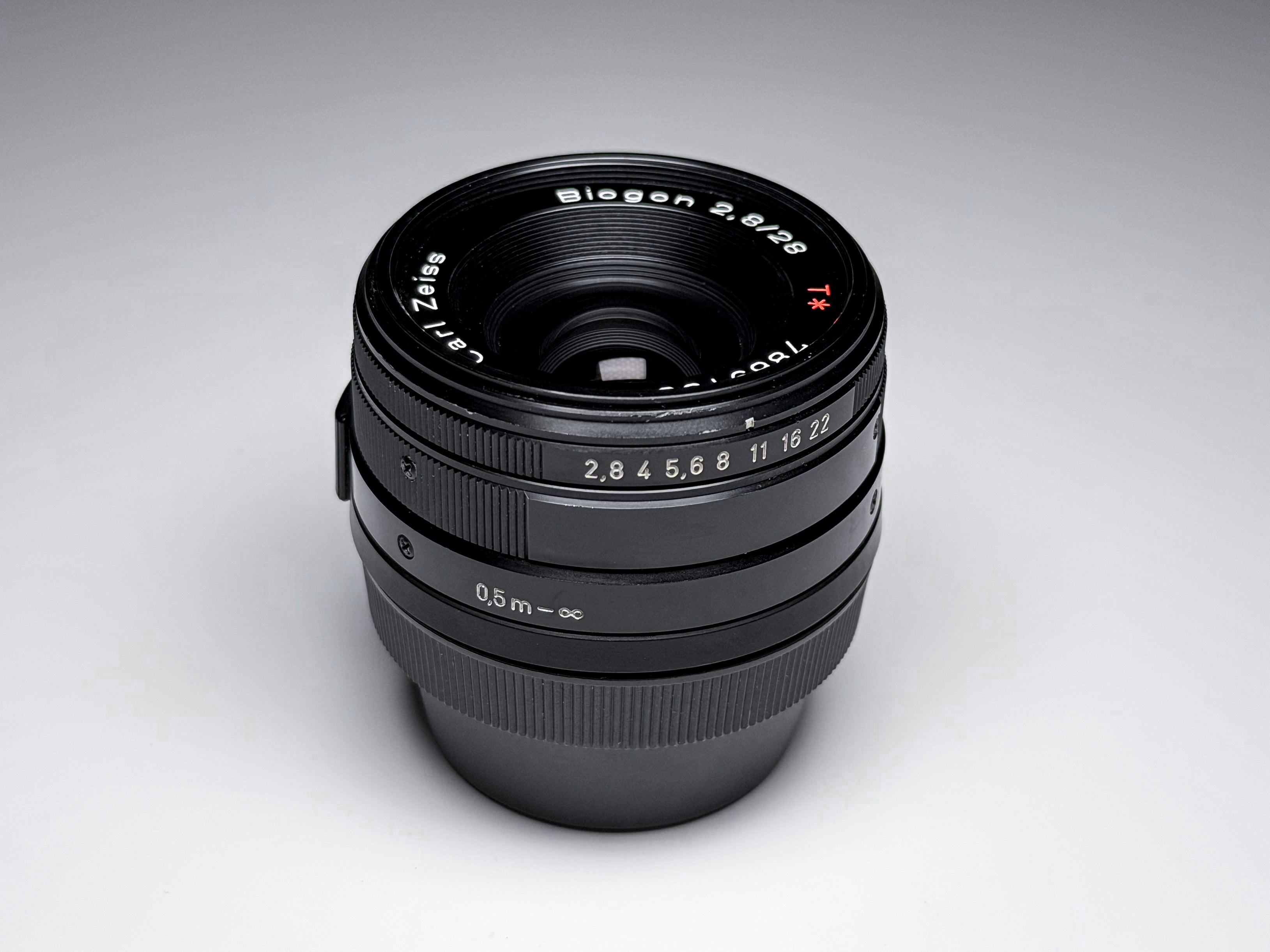Contax Biogon 28mm f/2.8 Zeiss Black Lens for Contax G1, G2 - 1 Year Warranty