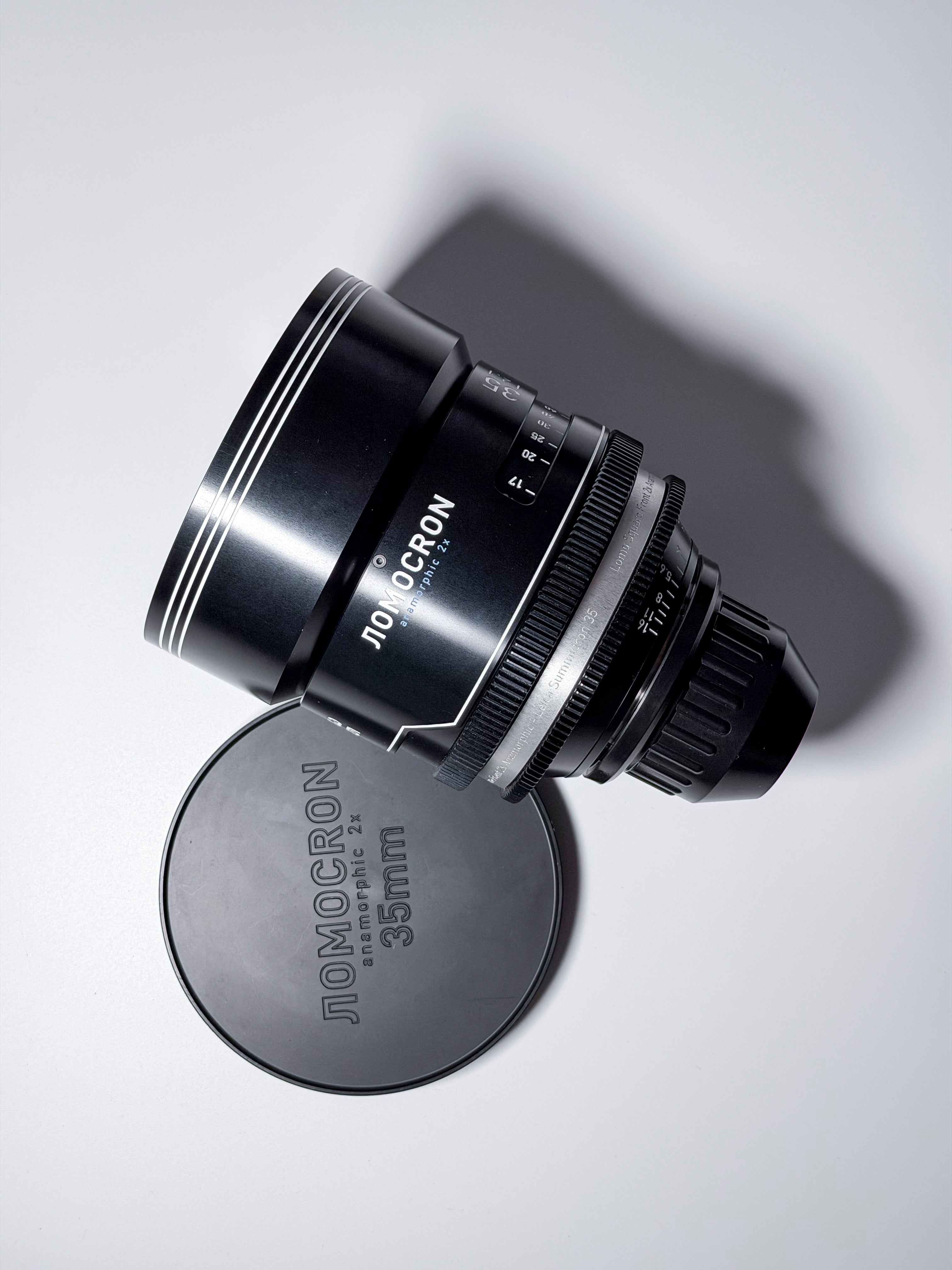 Lomocron Set 35mm 50mm 90mm T2,1 2x Anamorphic PL Mount - Excellent Condition