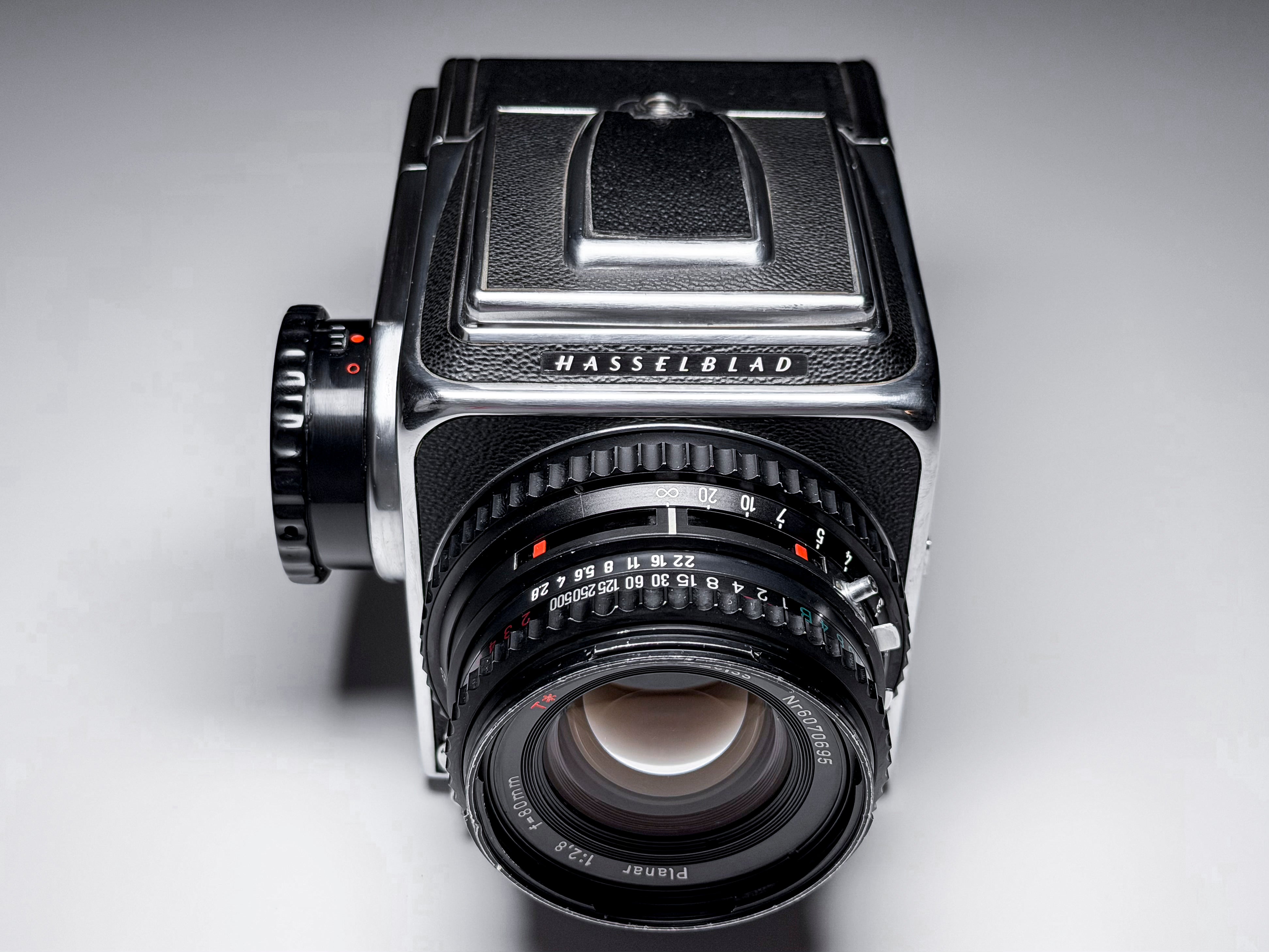 Hasselblad 500 C/M CM + 80mm Zeiss T* Medium Format Film Camera - CLA, Excellent