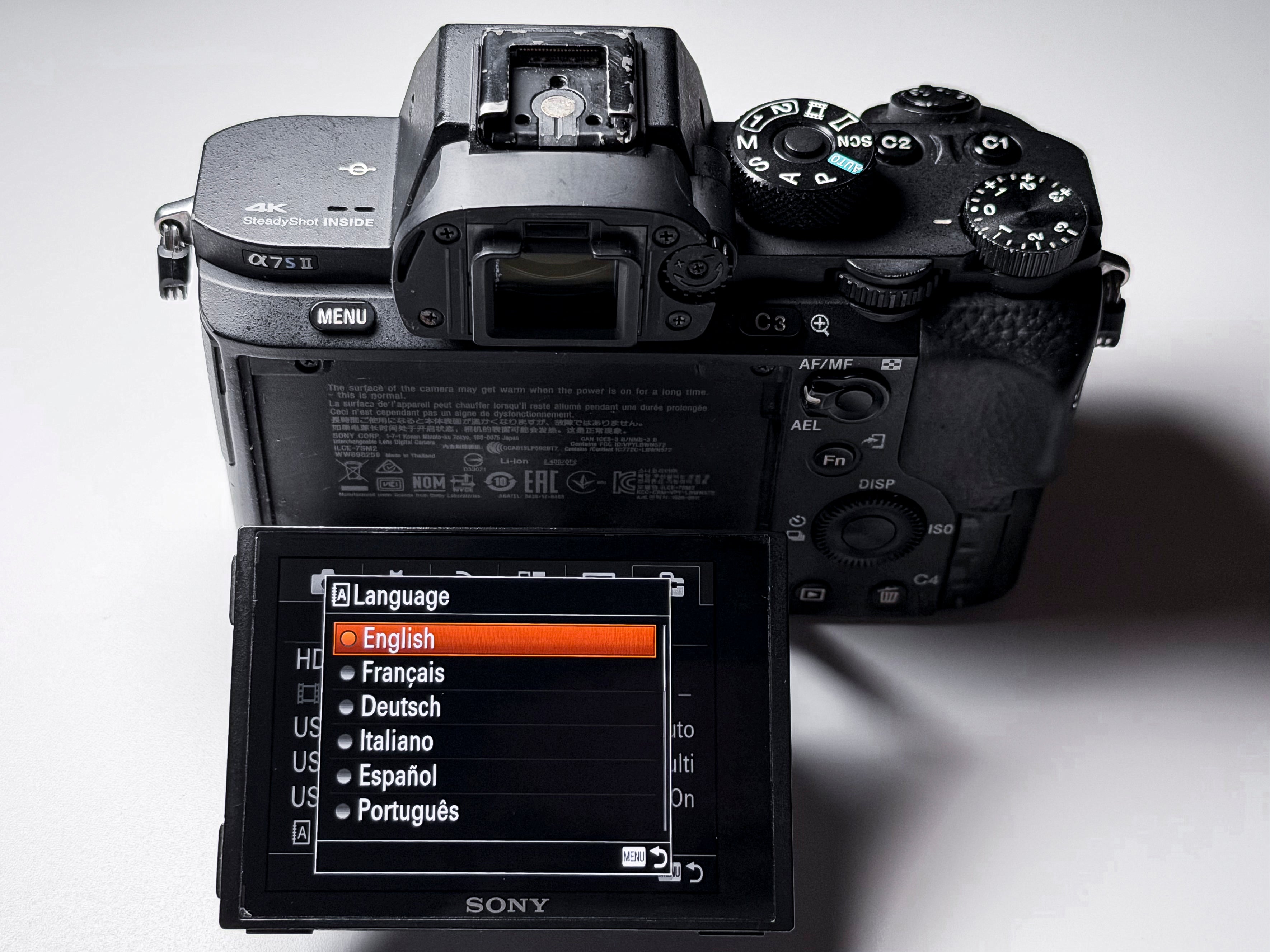 Sony A7S ii Mirrorless Body 4K A7S 2 Alpha - 1 Year Warranty ILCE-7SM2