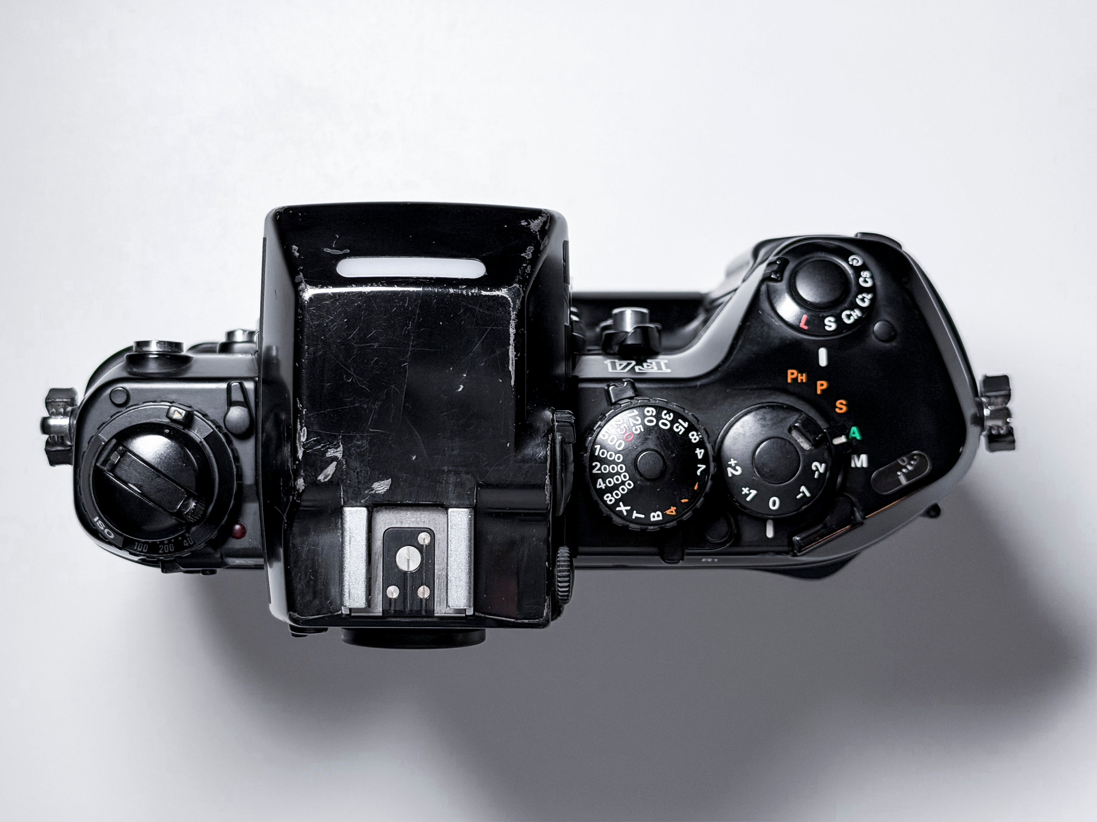 Nikon F4 + MB-21 Film SLR 35mm Autofocus F Mount - Tested, Excellent