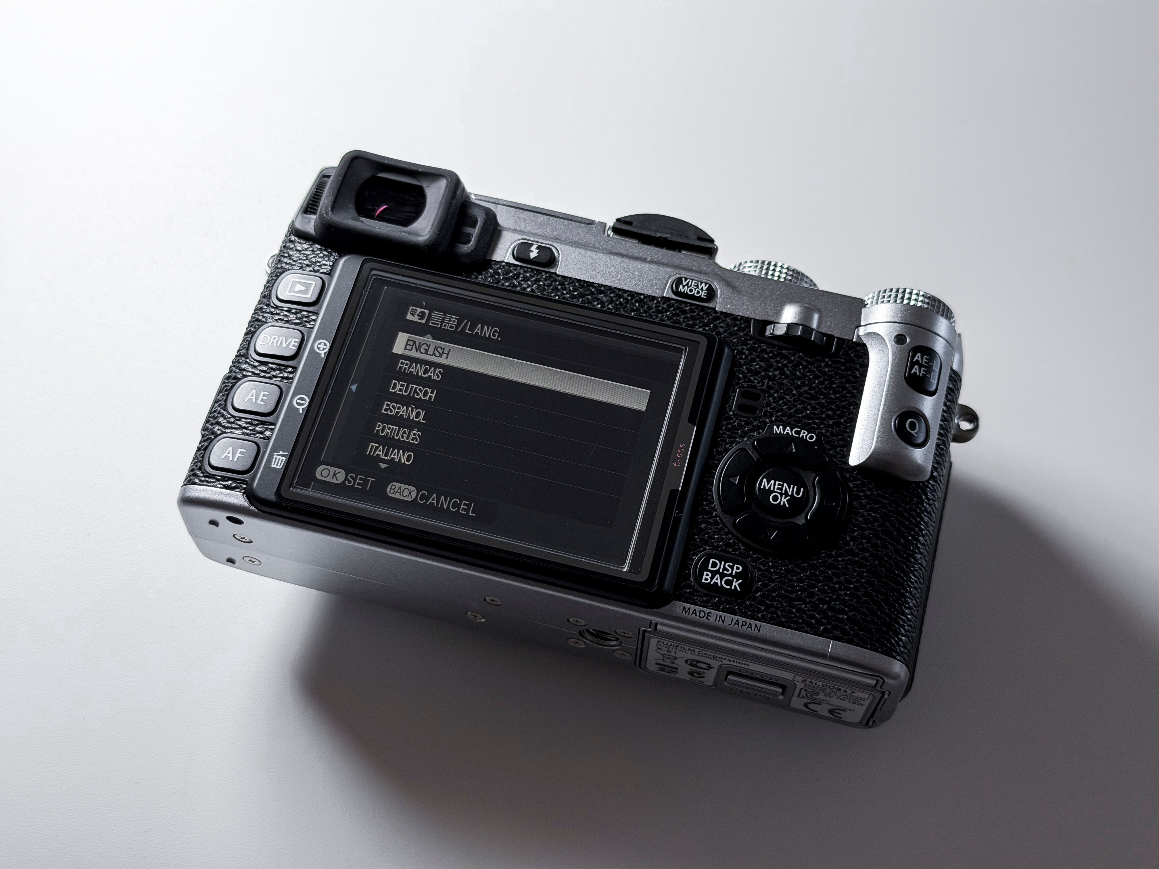 Fujifilm X-E1 Mirrorless Body 16.3 Mpx Fuji XE1 - 1 Year Warranty, Excellent