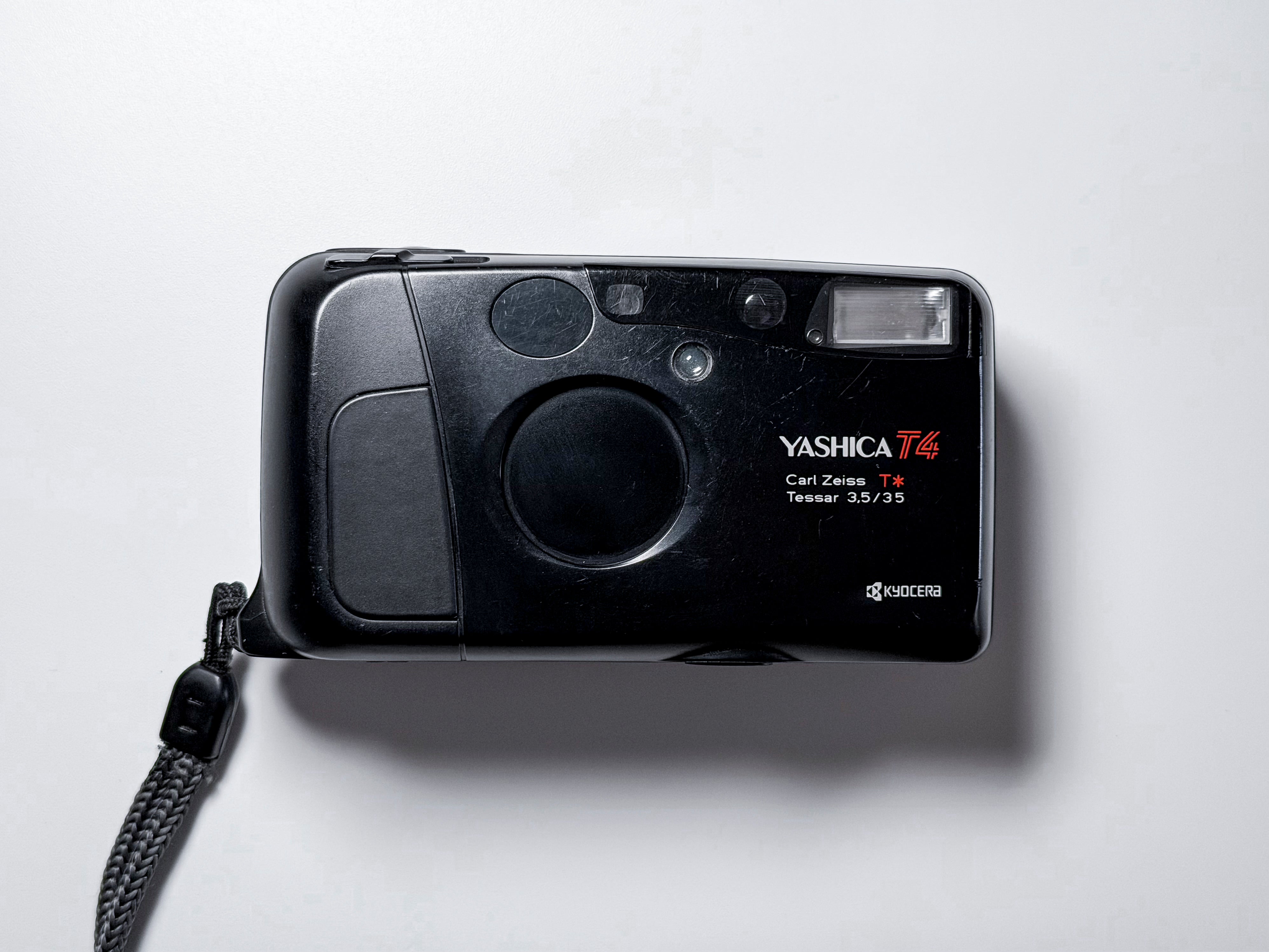 Yashica T4 Zeiss Lens 35mm Film Camera - Film Tested, Perfectly Working