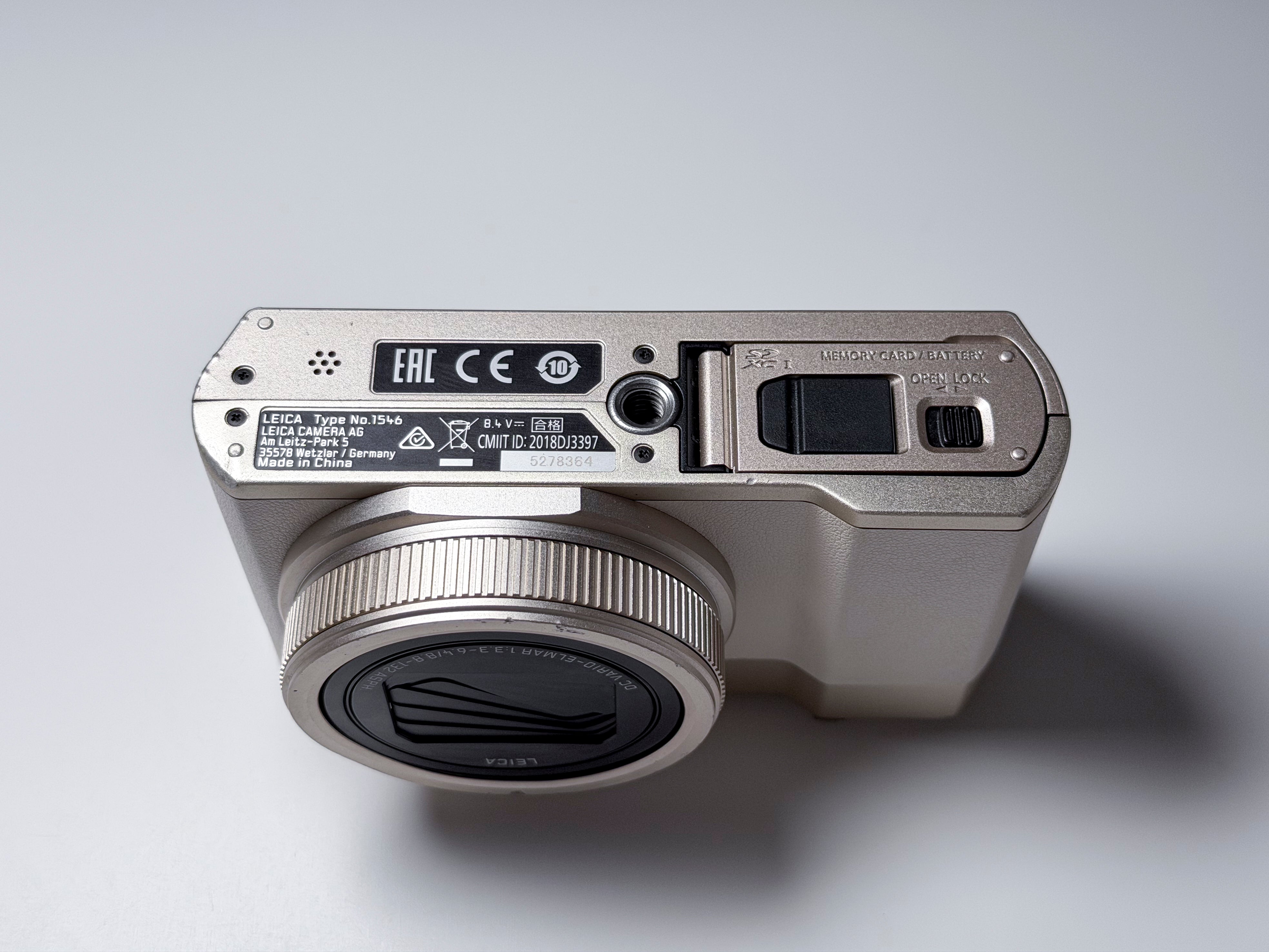 Leica C-Lux Typ 1546 Compact Camera - 1 Year Warranty, Excellent