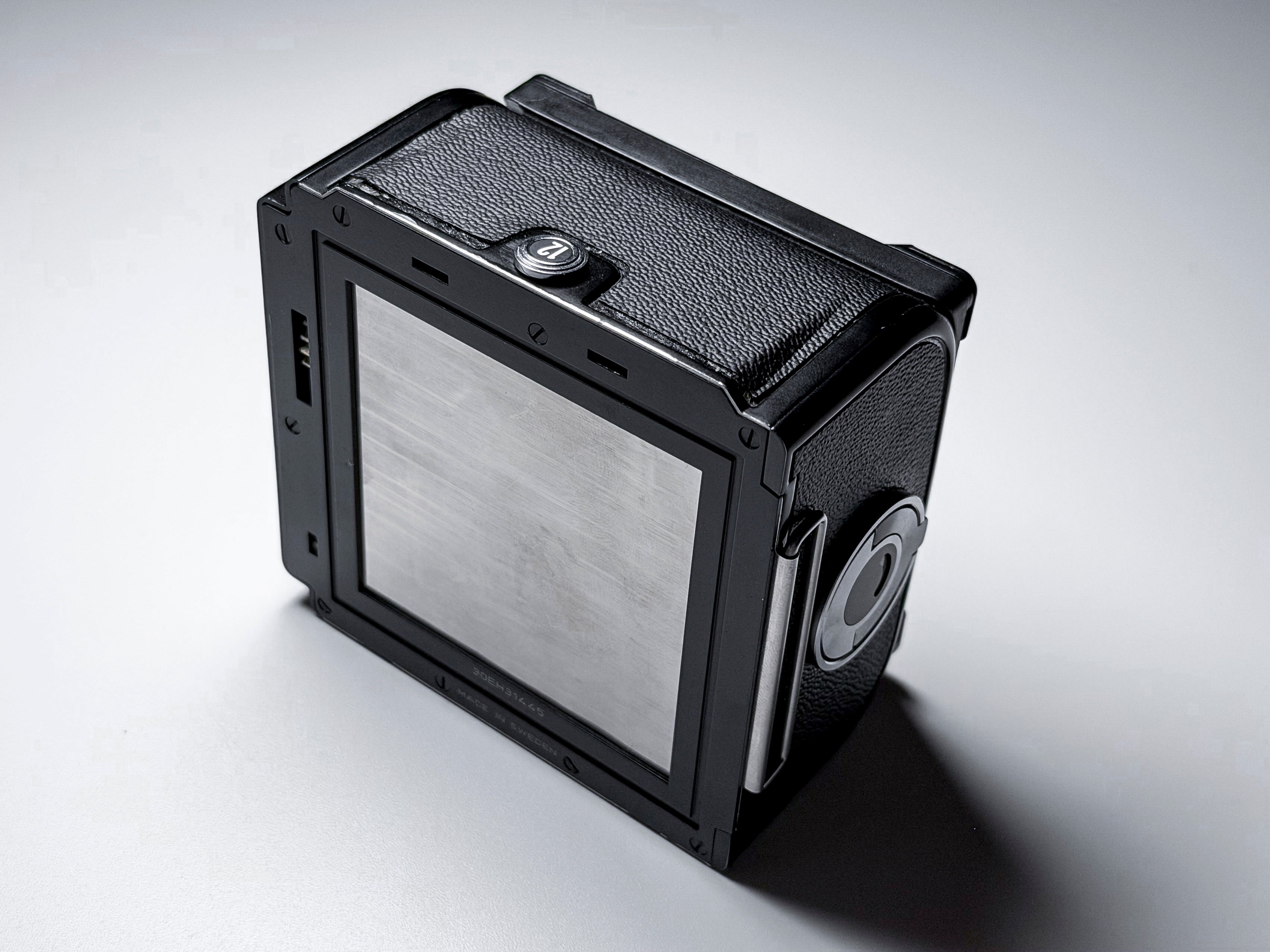Hasselblad A12 Film Back 120 Film - Black Chrome - 1 Year Warranty, Excellent