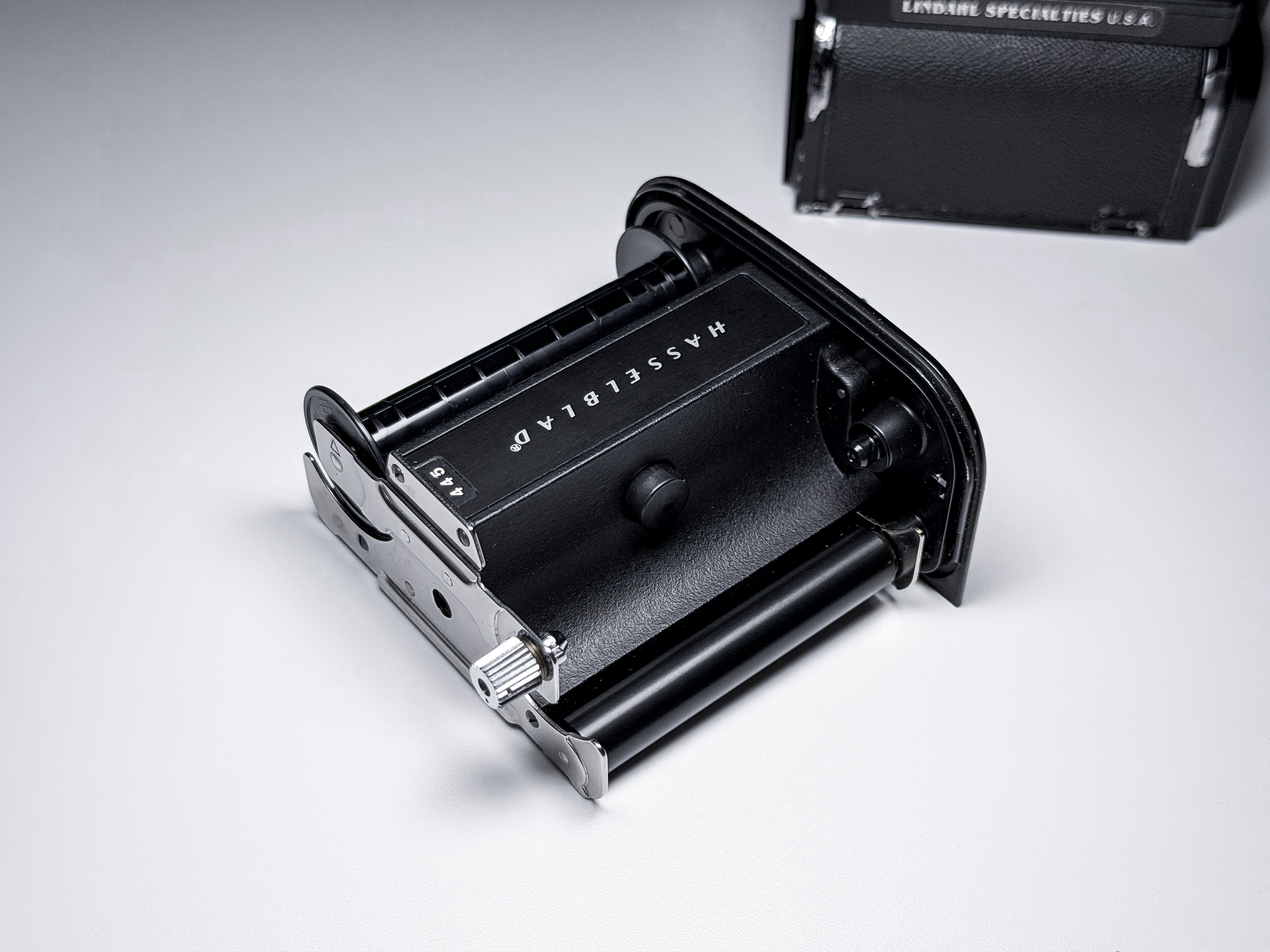 Hasselblad A12 Film Back 120 Film - Black Chrome - 1 Year Warranty, Excellent