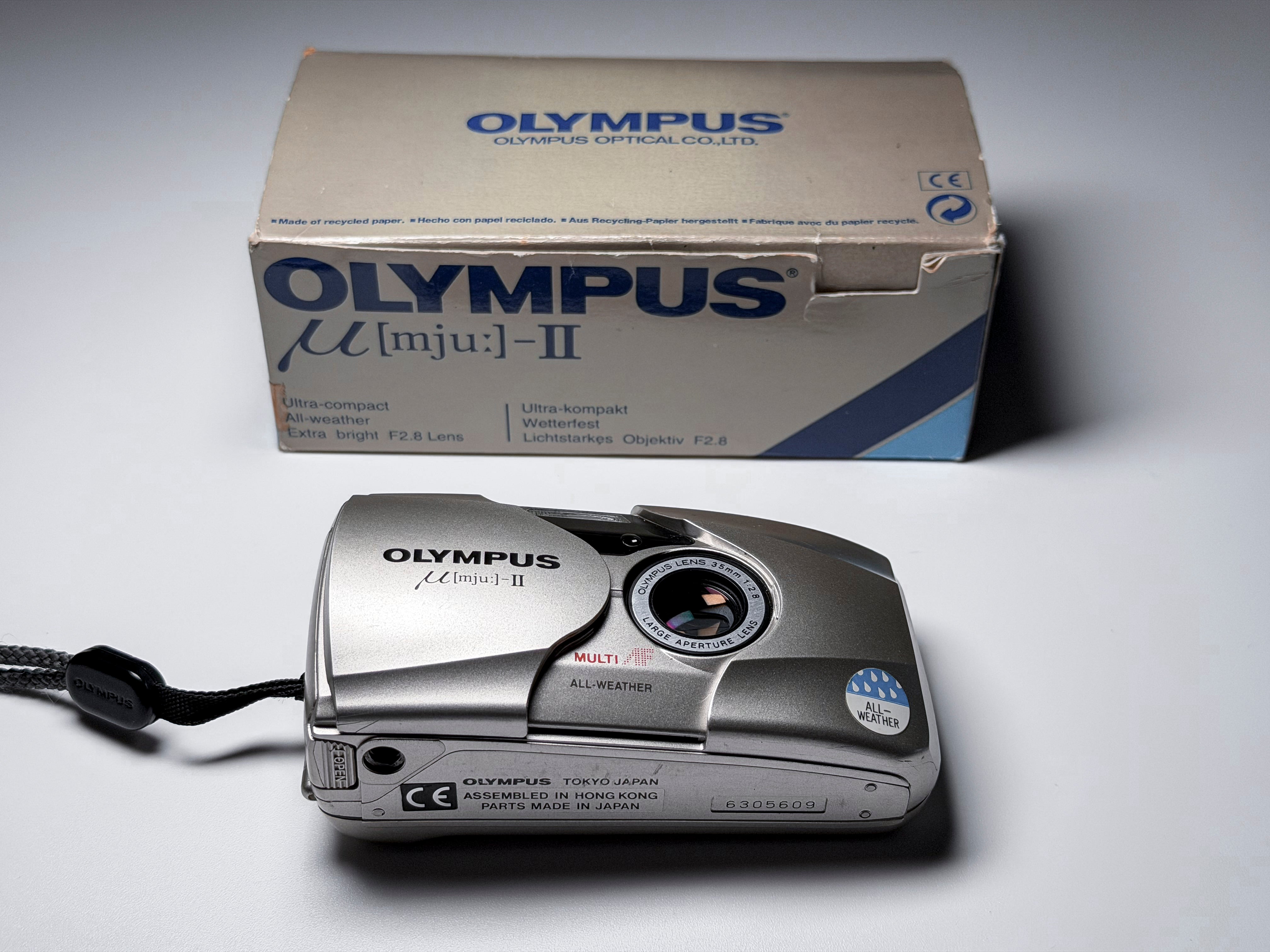 Olympus Mju ii 2 35mm Film Camera - Film Tested and Perfectly Working, Excellent
