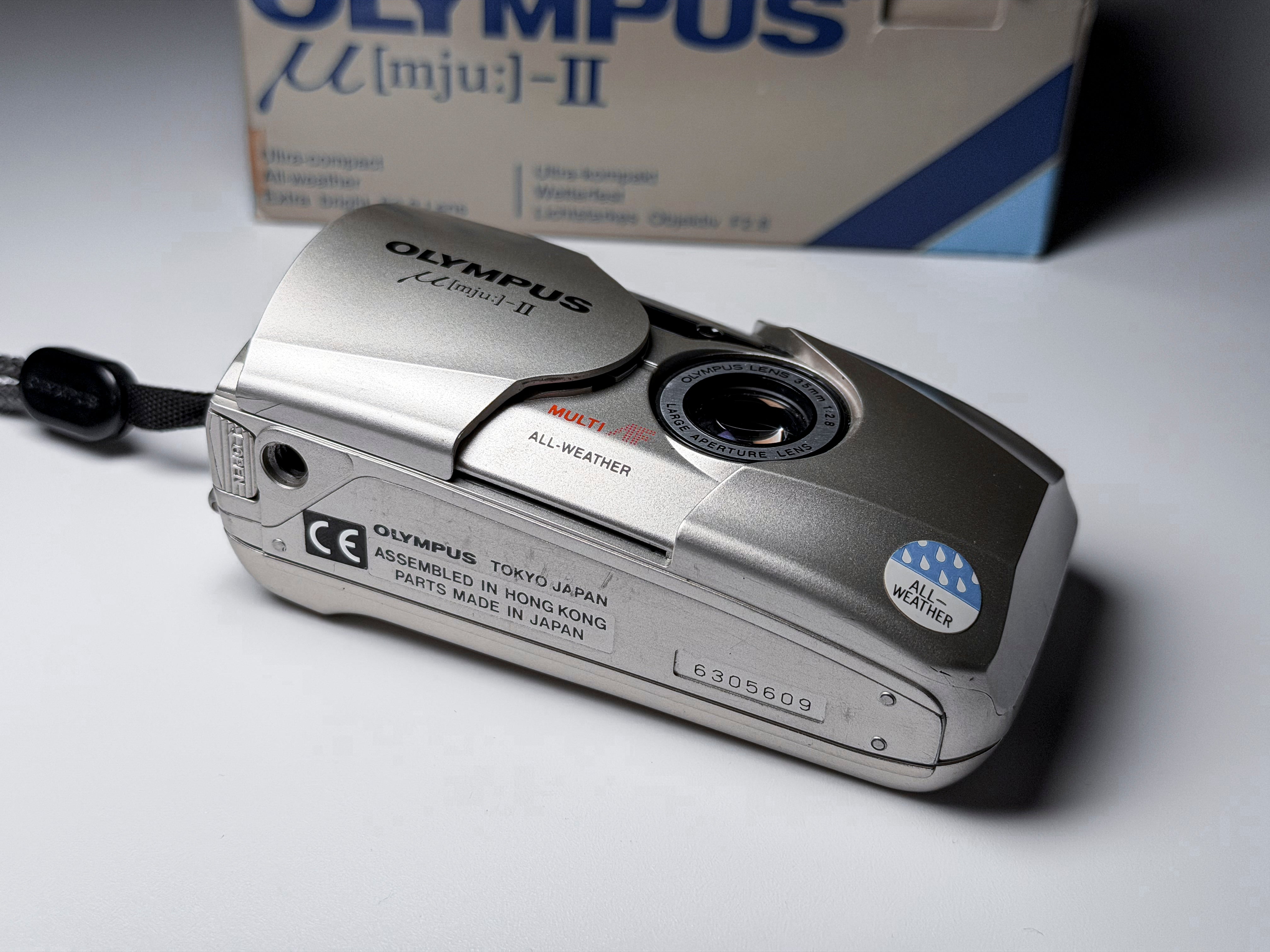 Olympus Mju ii 2 35mm Film Camera - Film Tested and Perfectly Working, Excellent