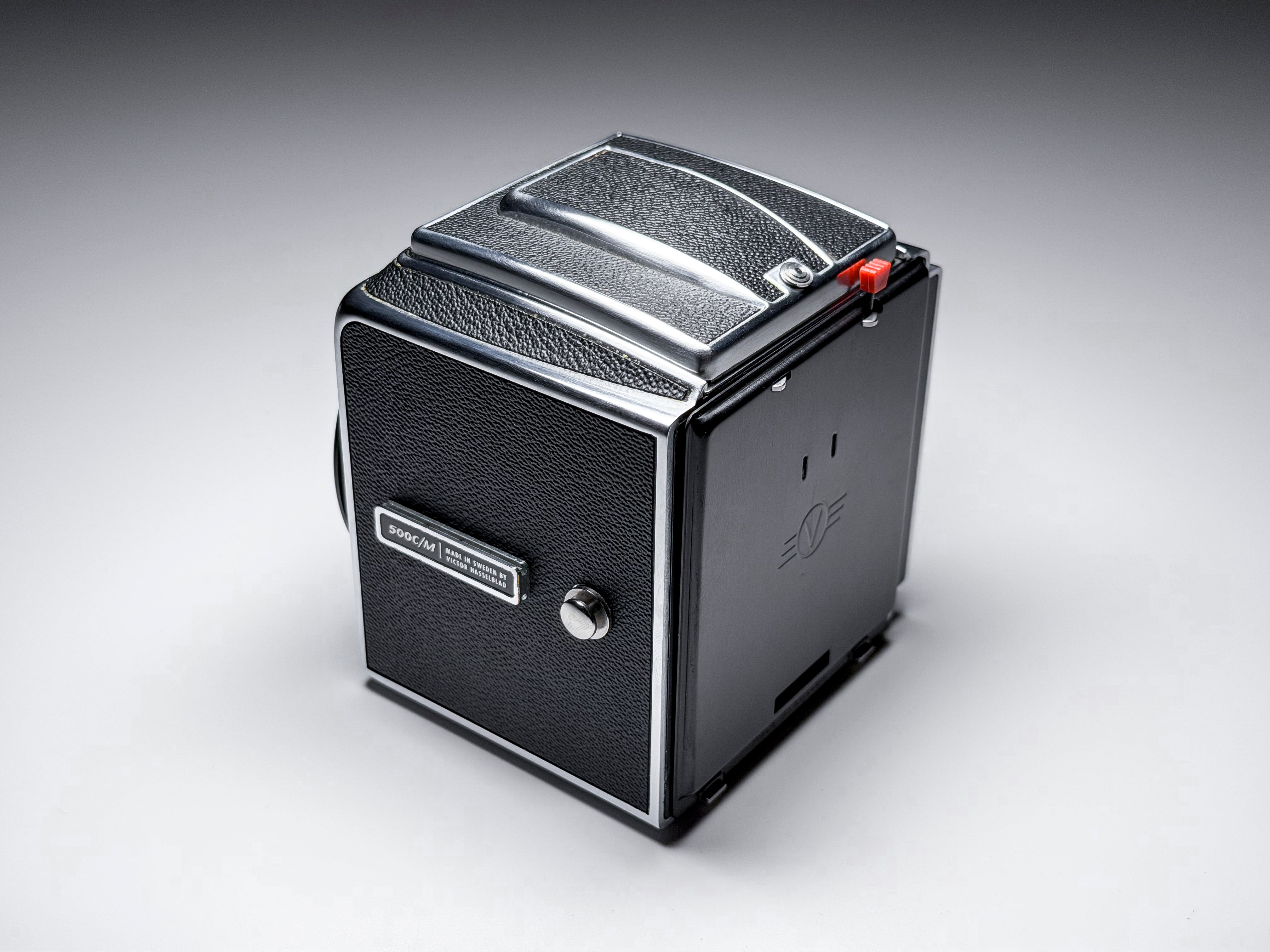 NEAR MINT Hasselblad 500 C/M CM Medium Format Film Camera + A12, With Box, CLAd