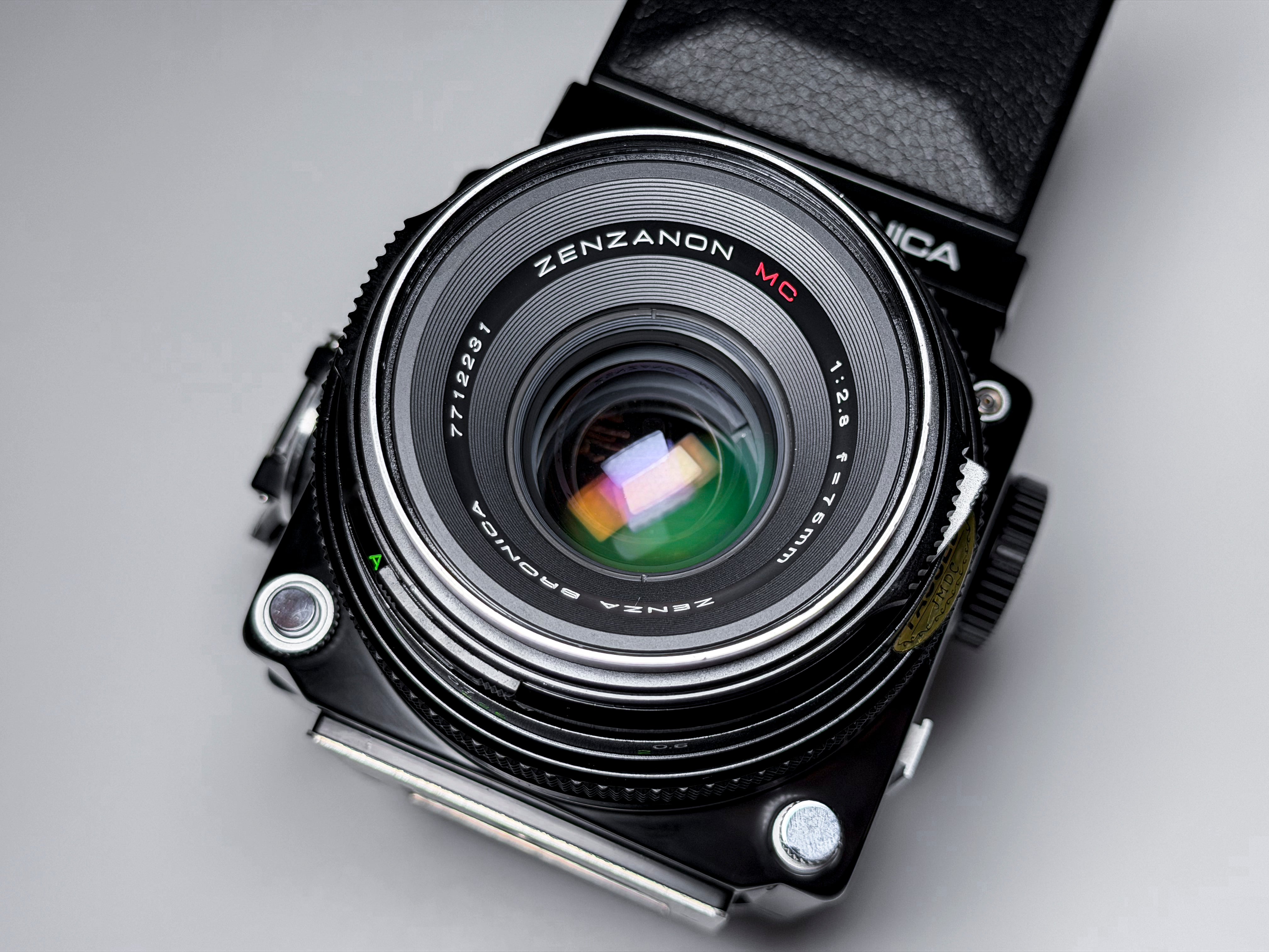 Mint! Rare Zenza Bronic ETR + 75mm f/2.8 - Film tested perfectly working