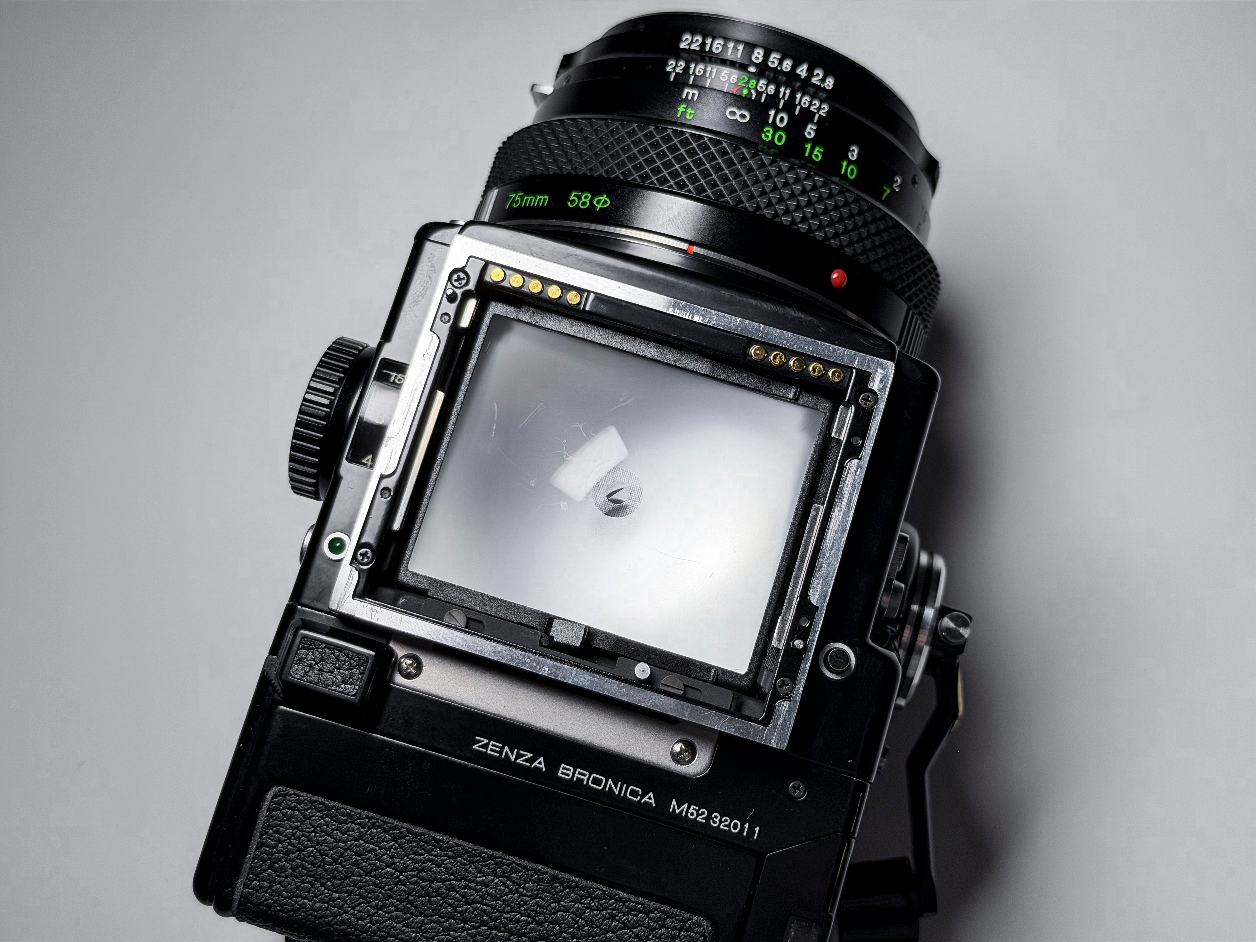 Mint! Rare Zenza Bronic ETR + 75mm f/2.8 - Film tested perfectly working