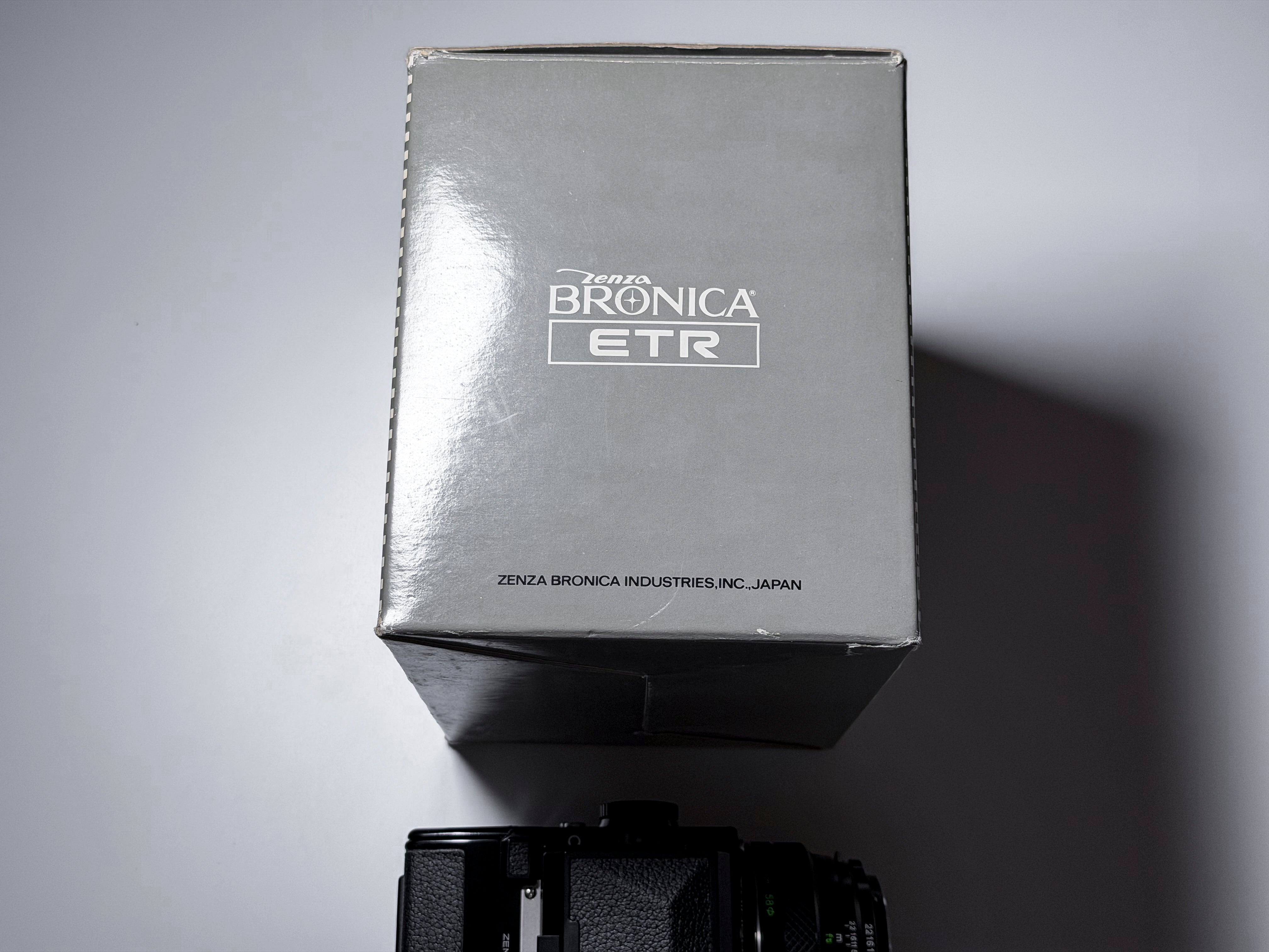 Mint! Rare Zenza Bronic ETR + 75mm f/2.8 - Film tested perfectly working
