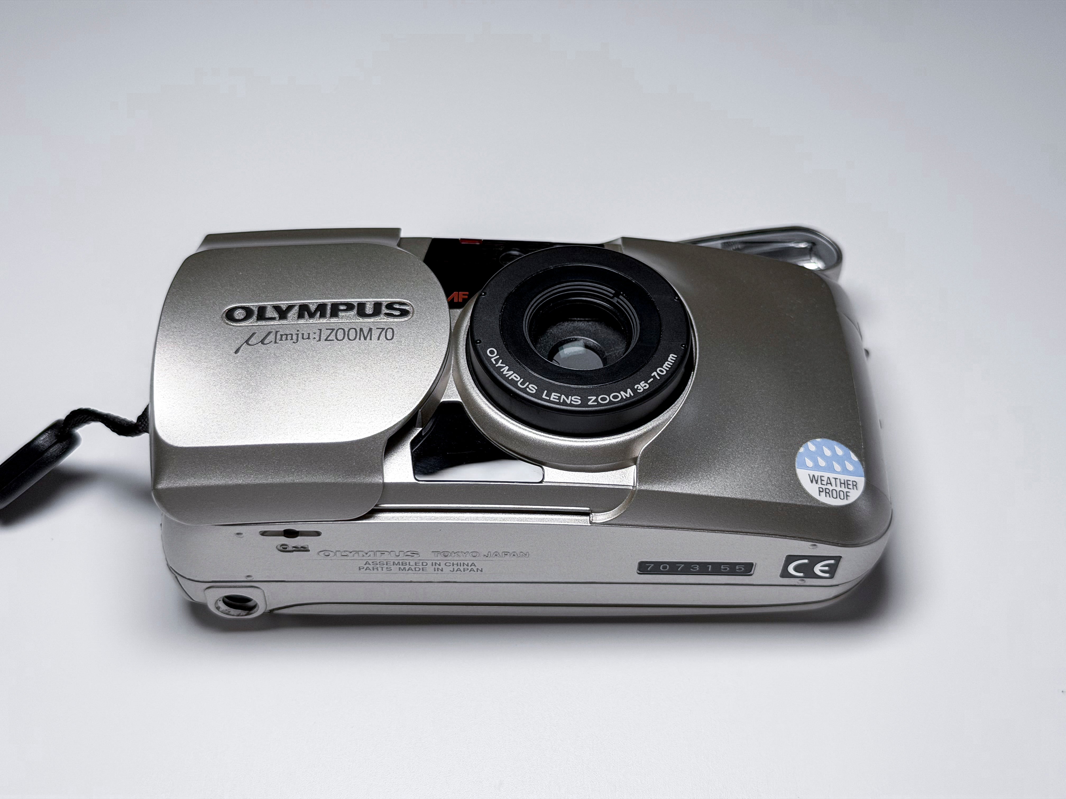 Olympus Mju Zoom 70 35mm Compact Film Camera - Film Tested, Near Mint