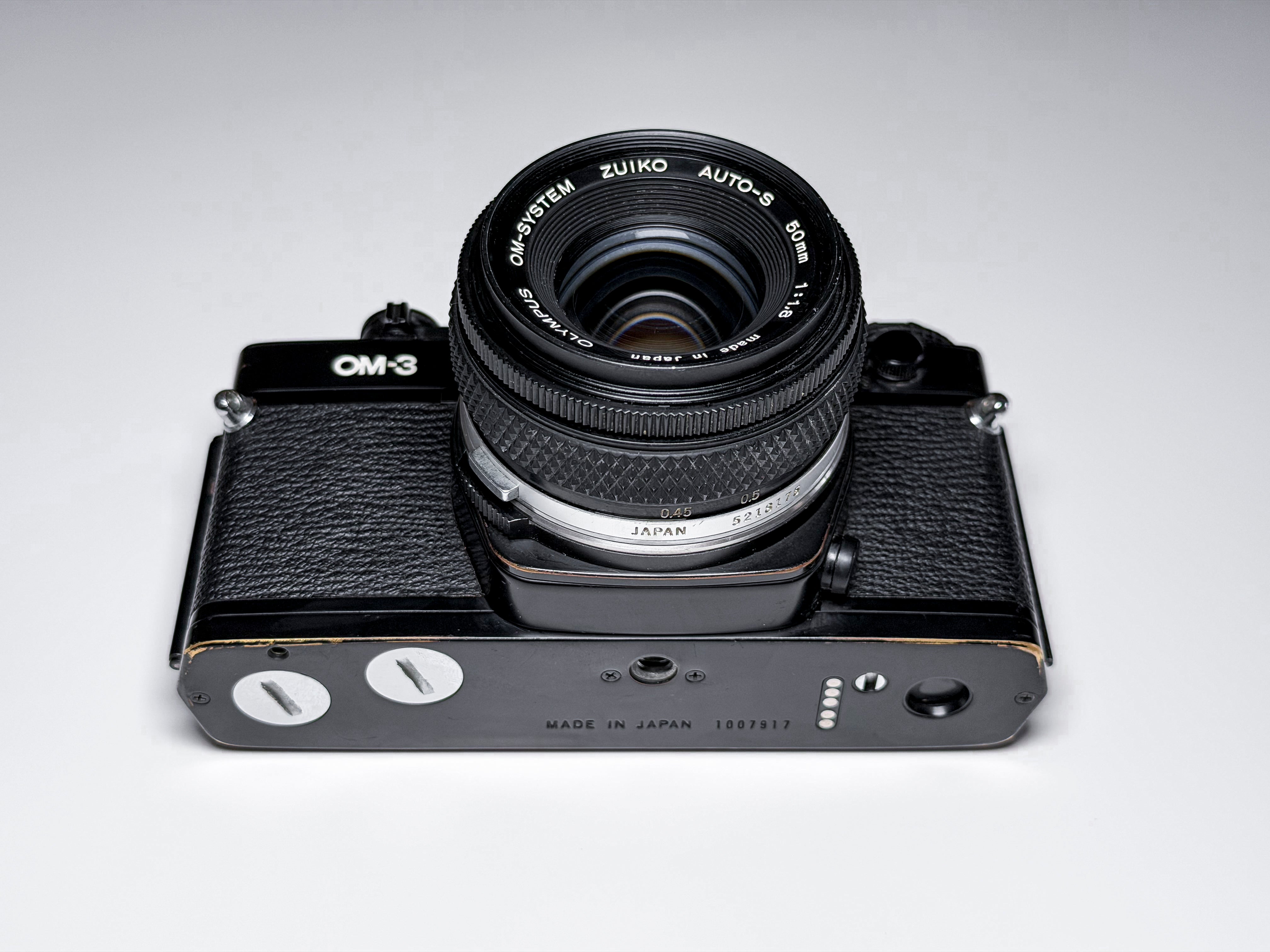 Olympus OM-3 OM3 35mm Film SLR + Zuiko 50mm - Perfectly Working