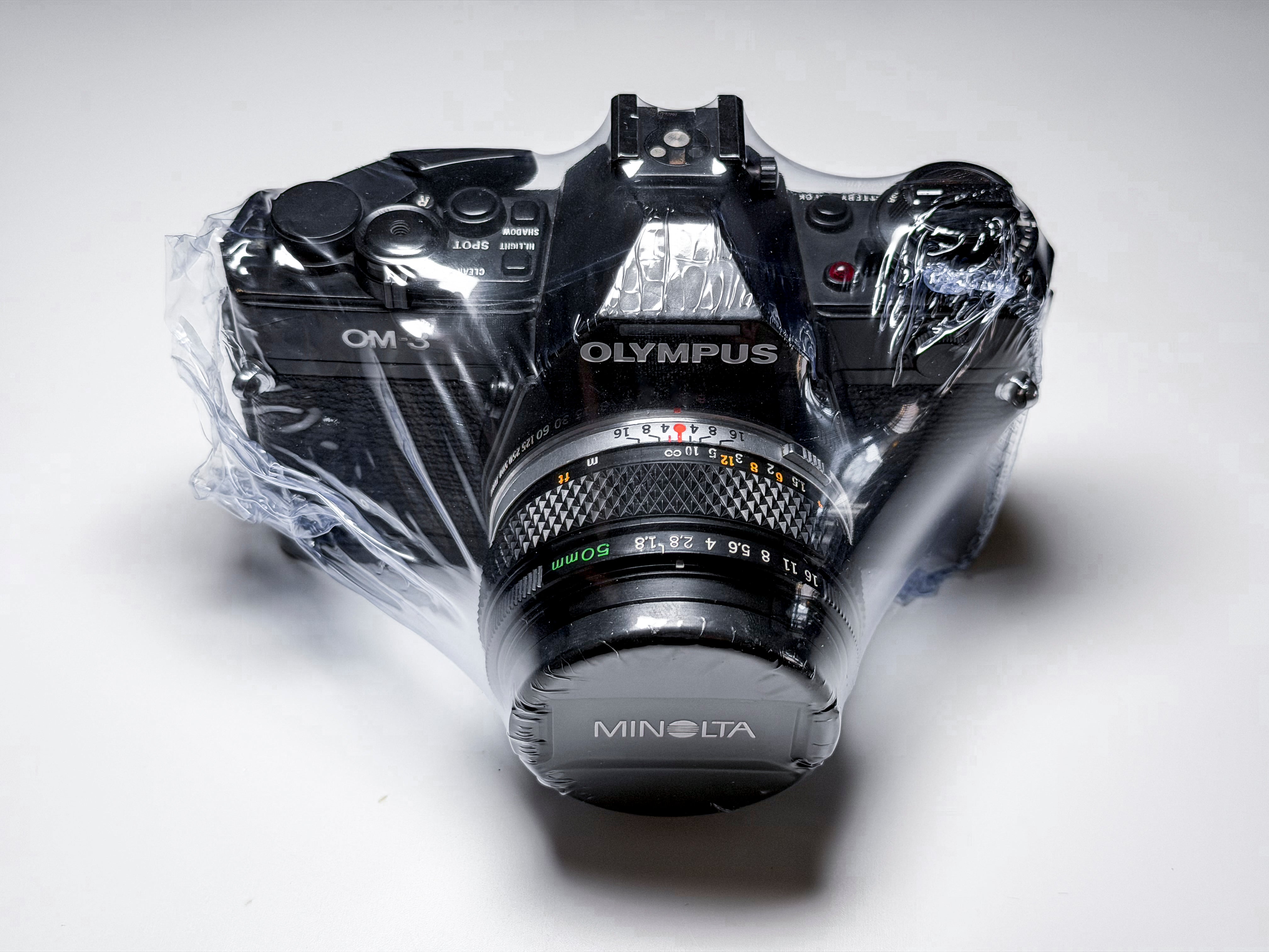 Olympus OM-3 OM3 35mm Film SLR + Zuiko 50mm - Perfectly Working
