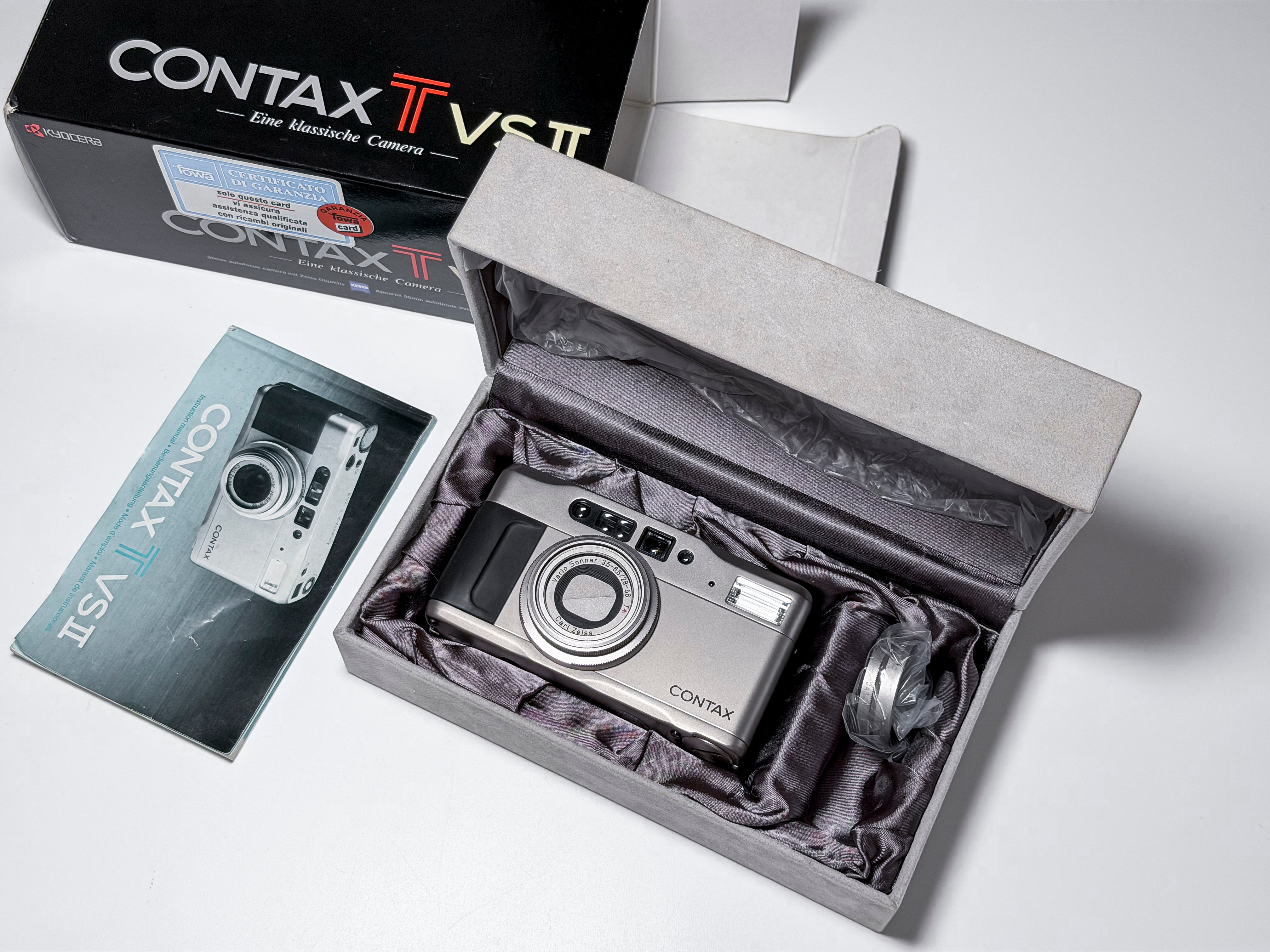 Contax TVS II 35mm Film Compact Camera - Tested, Perfectly Working TVS 2