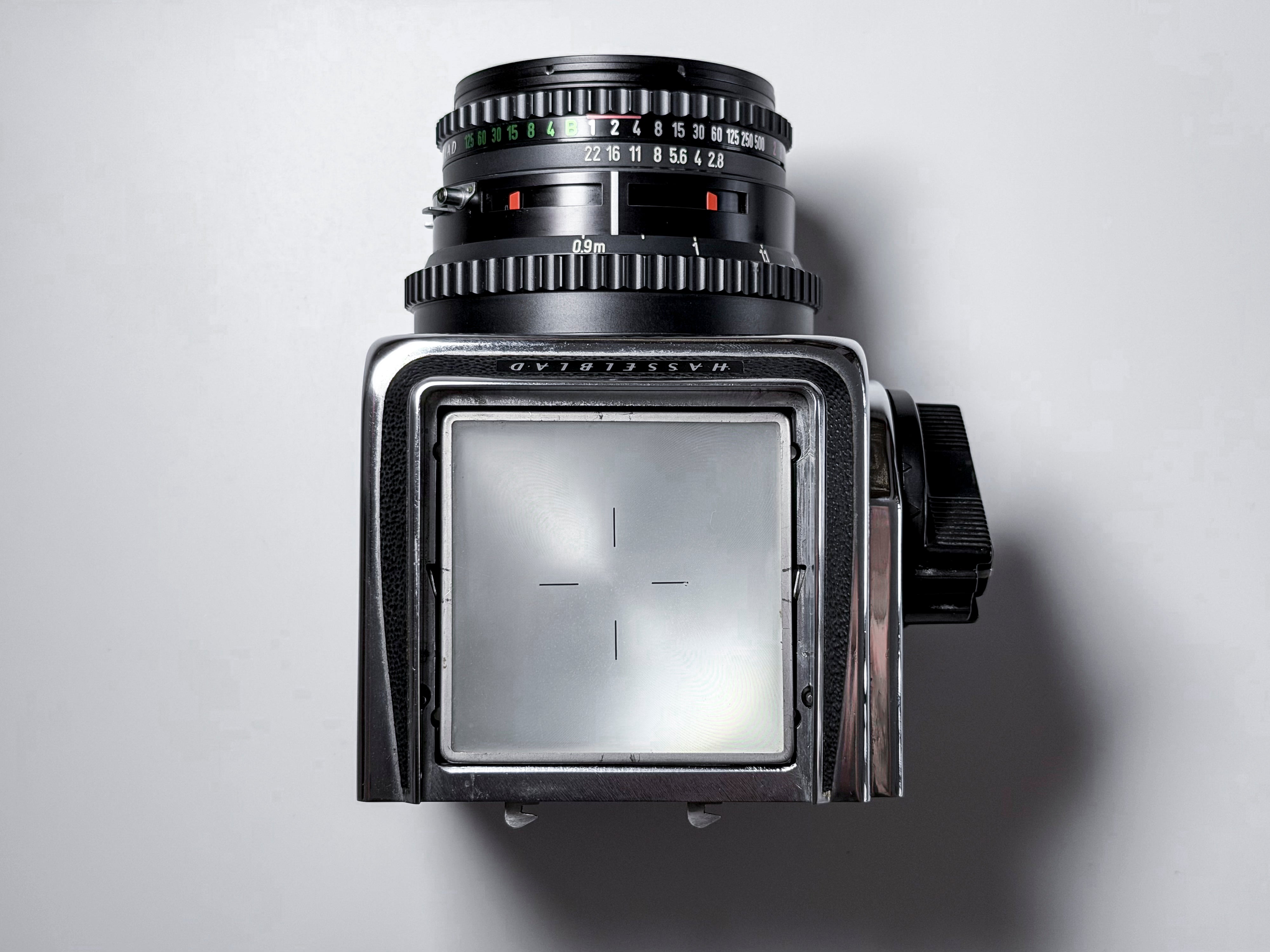 Hasselblad 500 C/M CM + 80mm Zeiss T* Acute Matte 120 Film - Excellent
