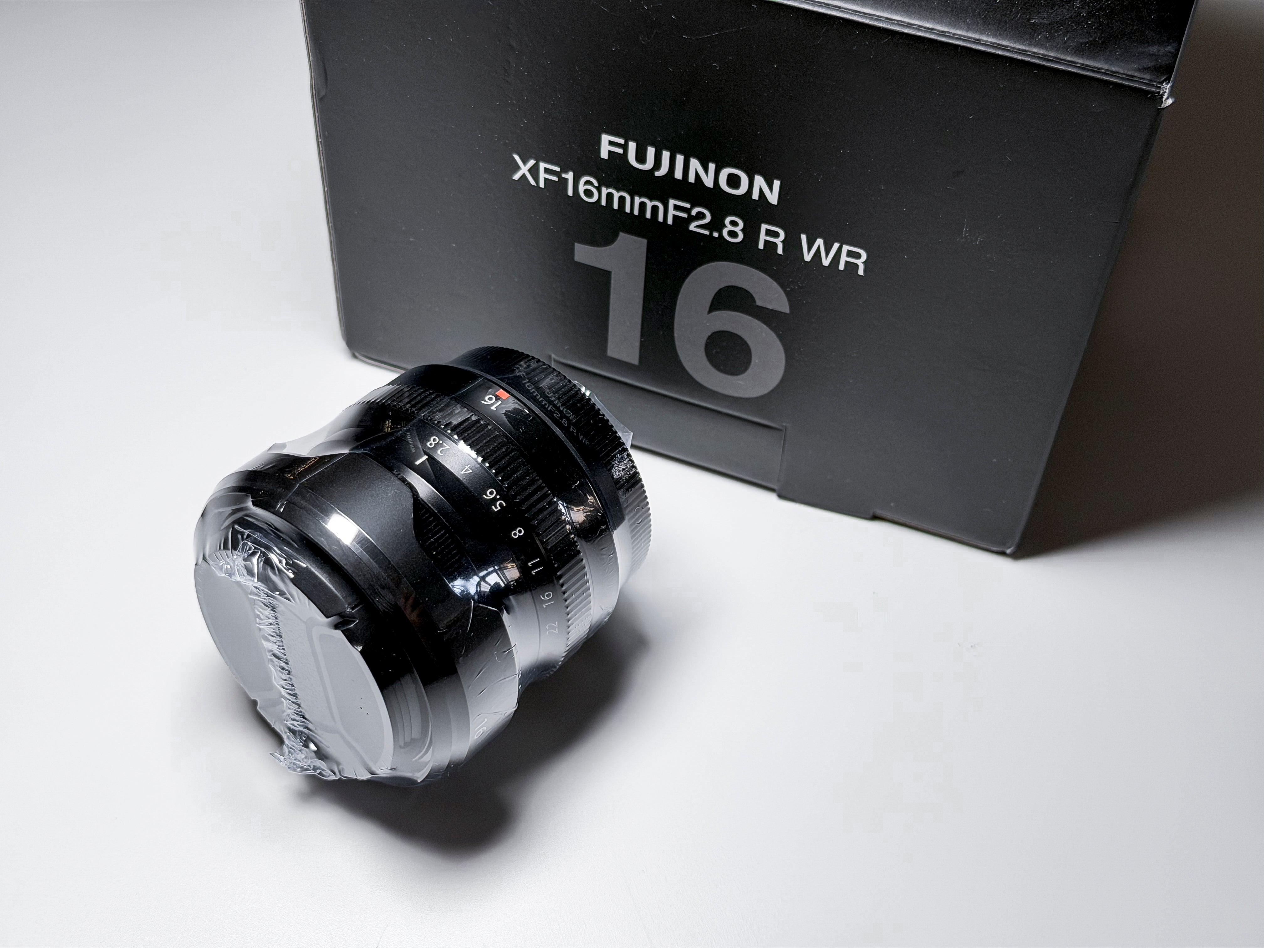 Fujifilm XF 16mm f/2,8 R WR Fuji - 1 Year Warranty, Perfectly Working