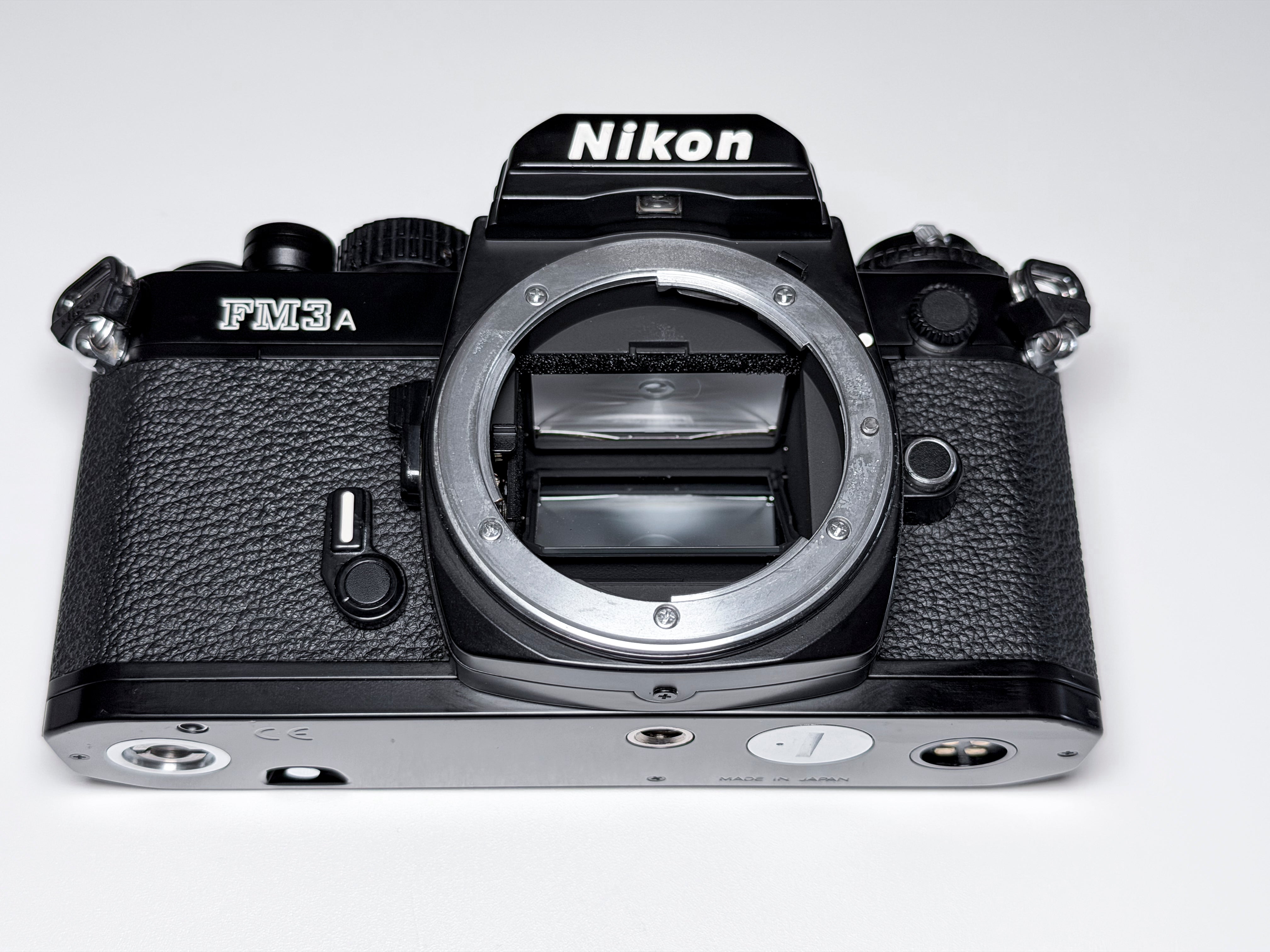 Nikon FM3a Black 35mm Film SLR + OG Pronto Case - Near Mint, Film Tested FM3 A