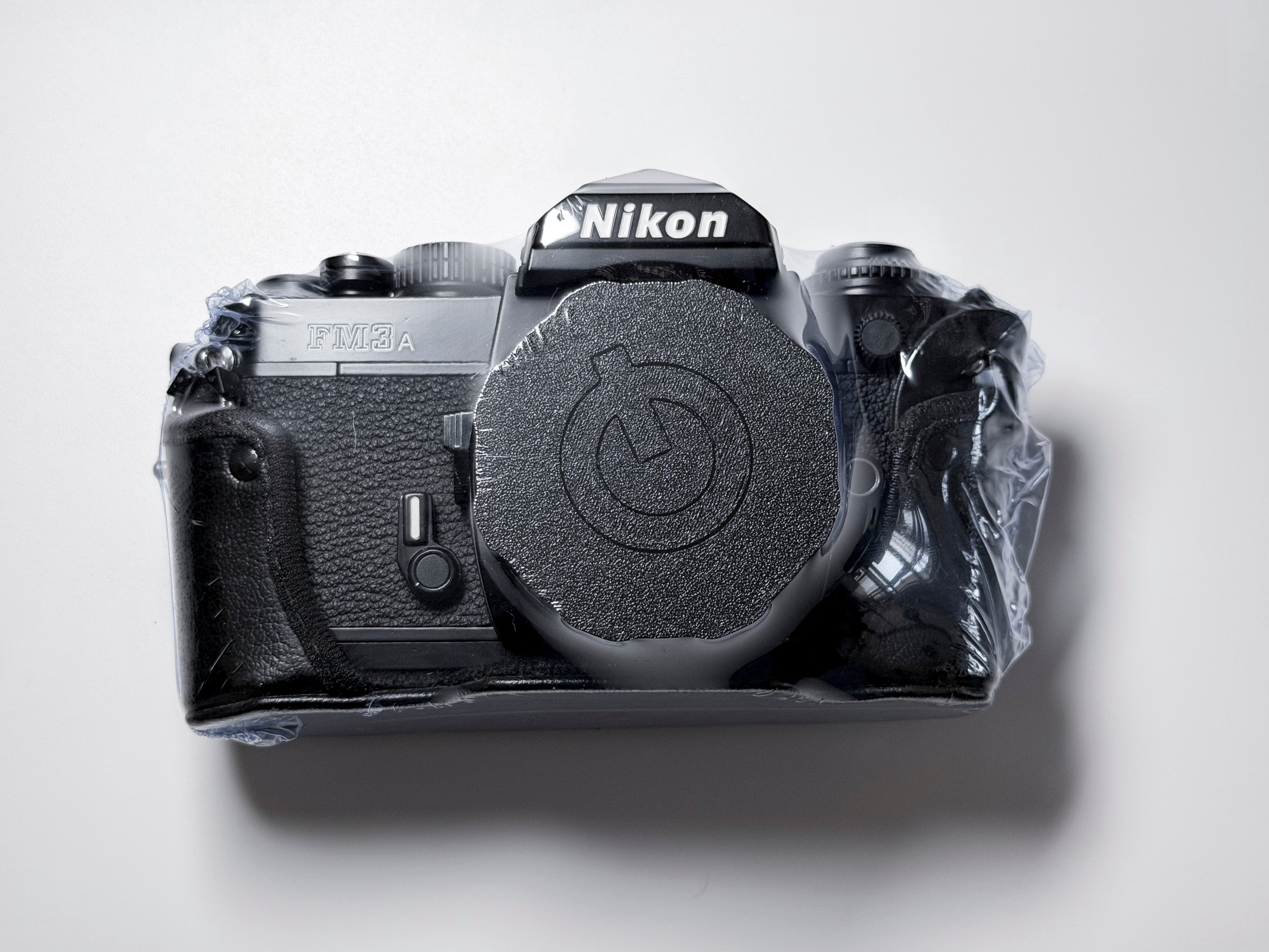 Nikon FM3a Black 35mm Film SLR + OG Pronto Case - Near Mint, Film Tested FM3 A