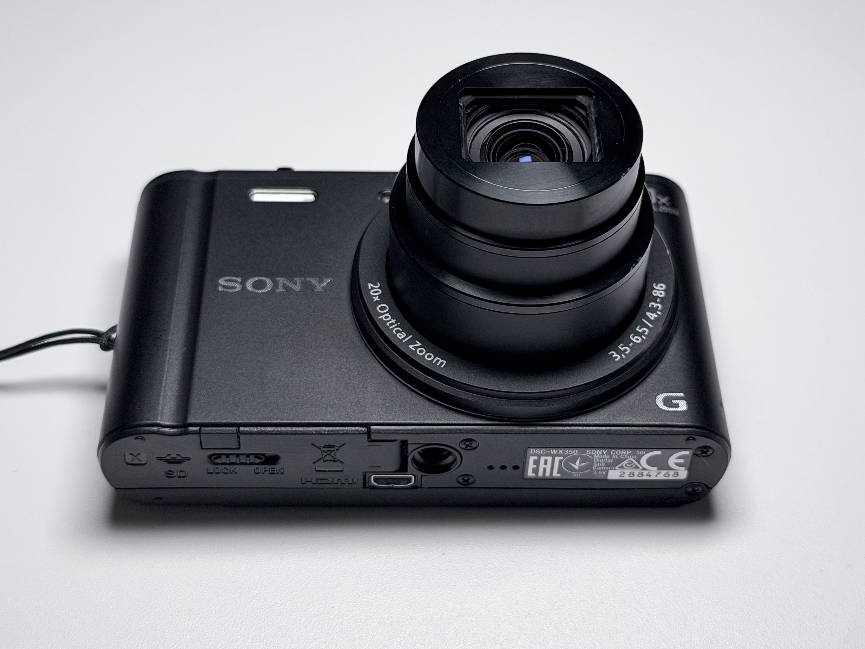 Sony WX350 Cyber-shot 20x Zoom Digital Camera - Near Mint, 1 Year Warranty