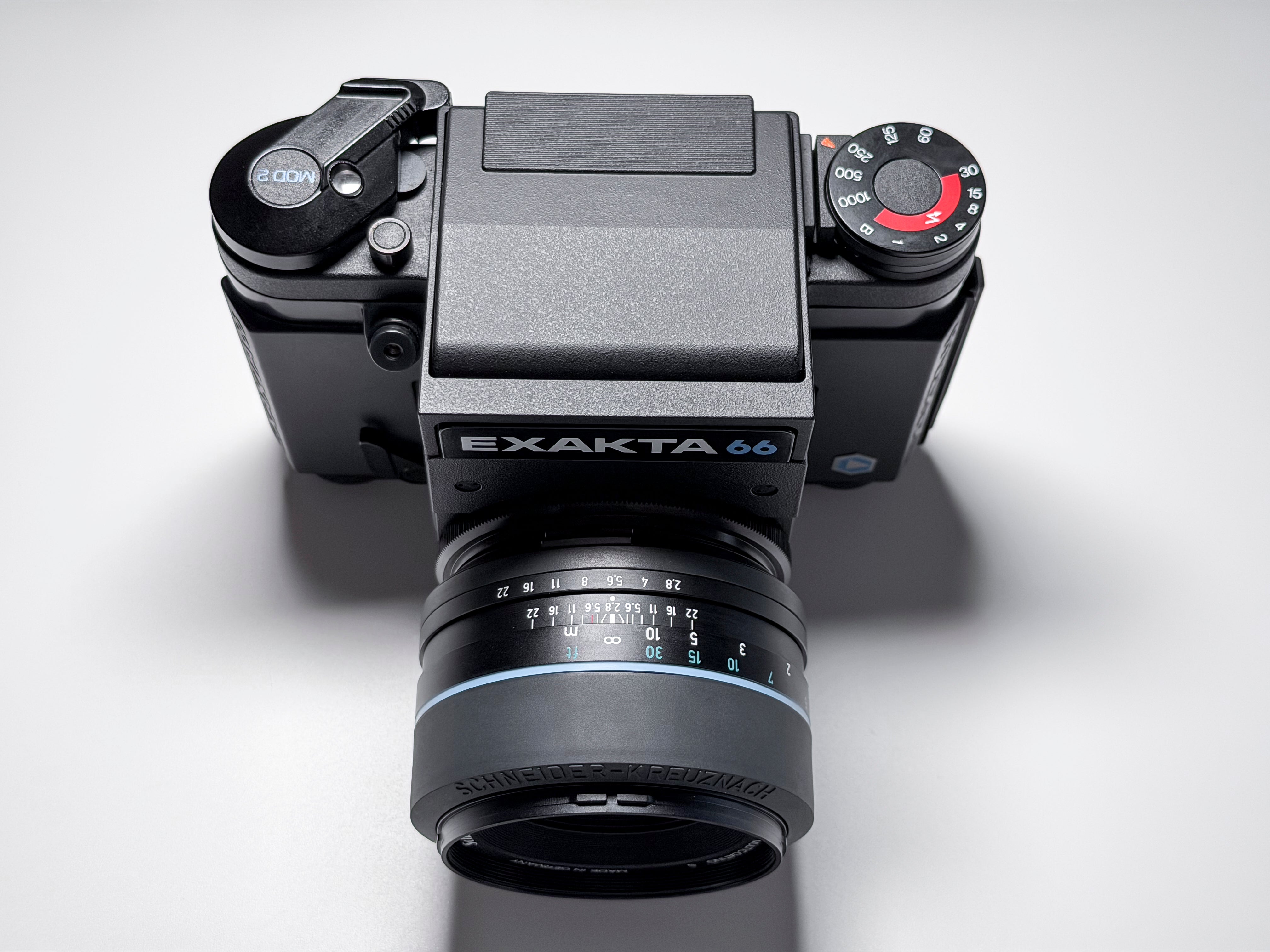 Exakta 66 + Schneider Xenotar 80mm f/2.8 Medium Format Film Camera - Near Mint