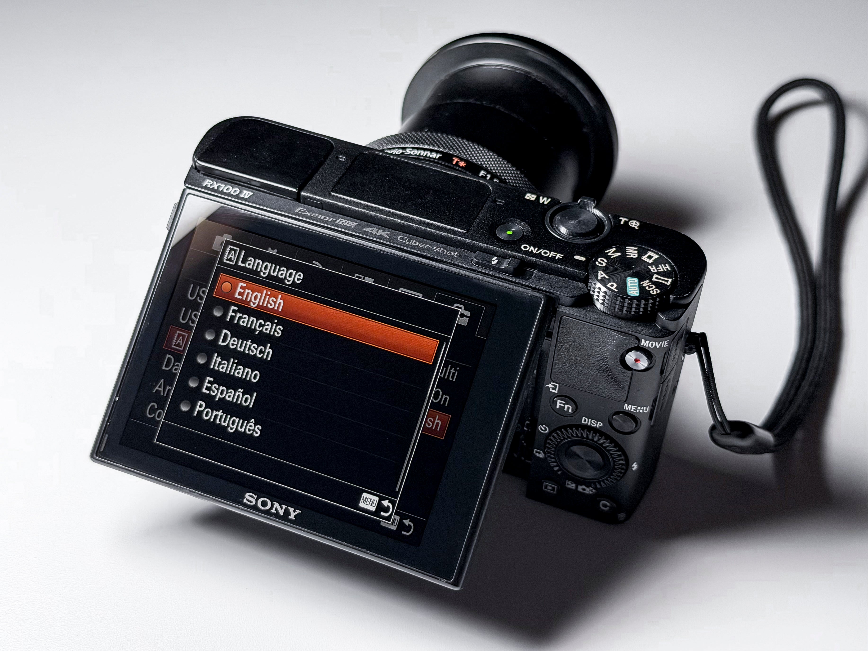 Sony RX100 IV 4 Cyber-Shot - Working except for the EVF - RX100M4