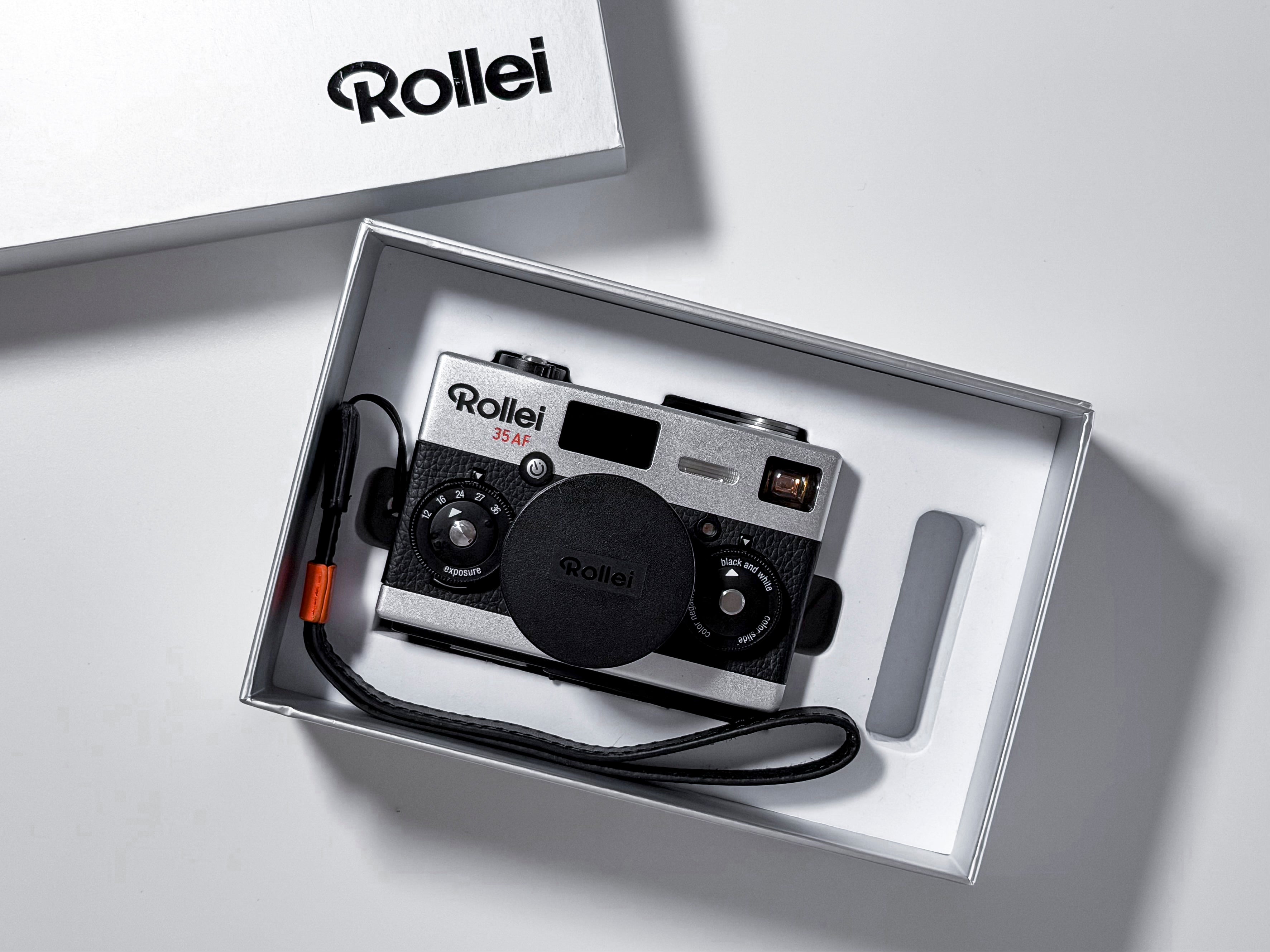 Rollei 35 AF Film Camera Silver - Near Mint with Box
