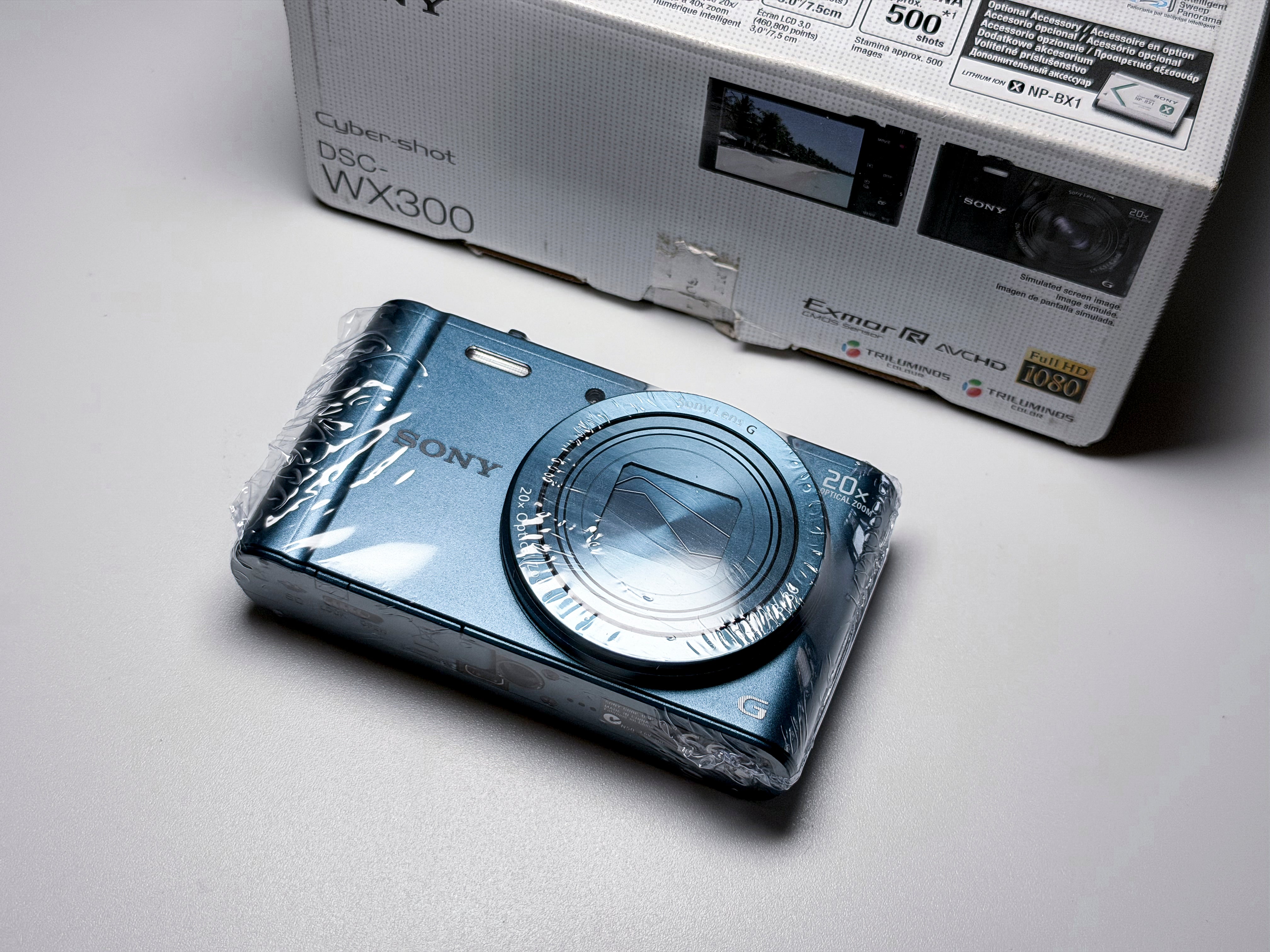 Sony Cyber-shot WX300 Compact Camera - 1 Year Warranty, Excellent WX-300