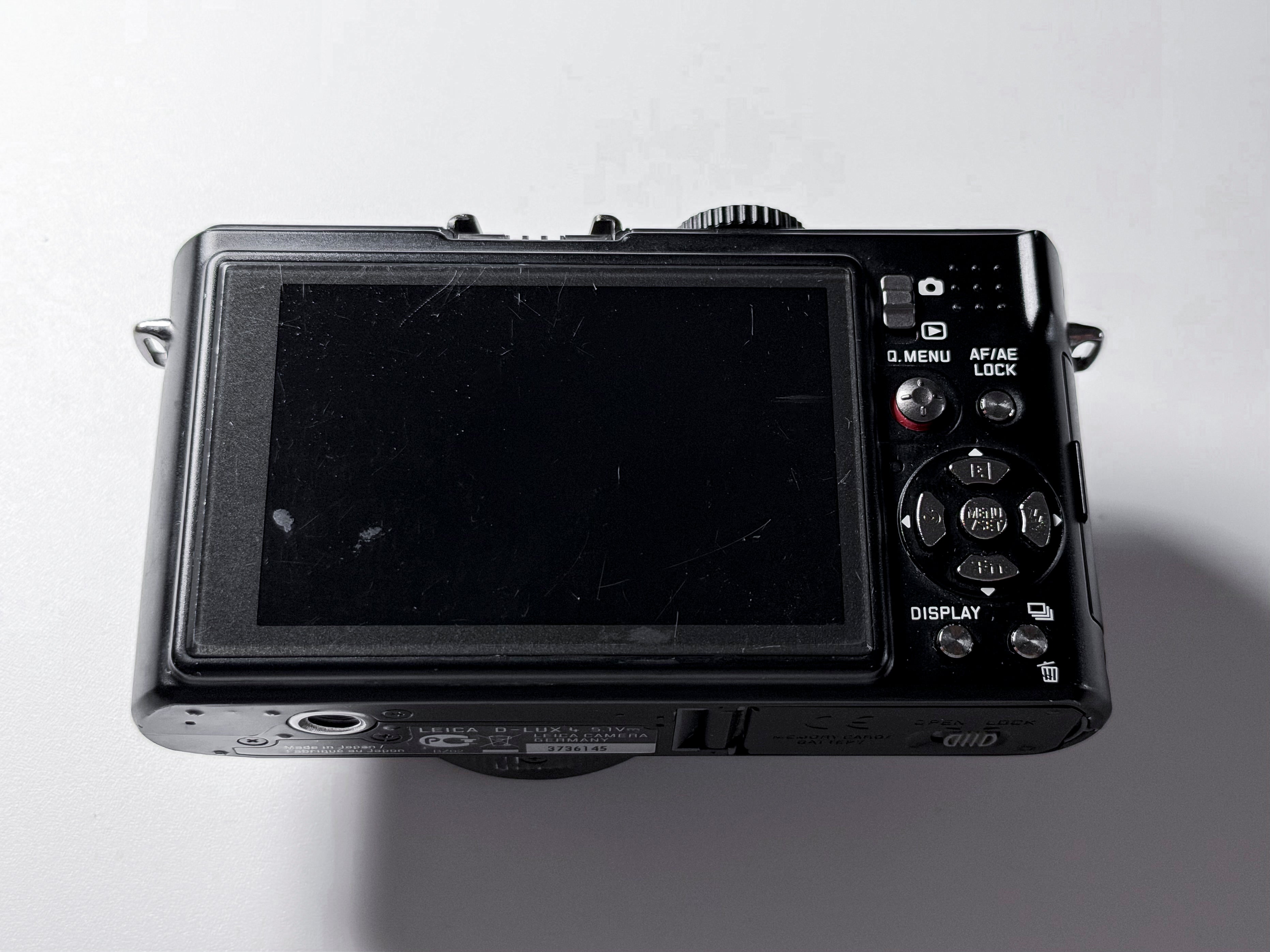 Leica D-Lux 4 + Leather Case CCD Sensor Compact Camera - 1 Year Warranty Dlux 4