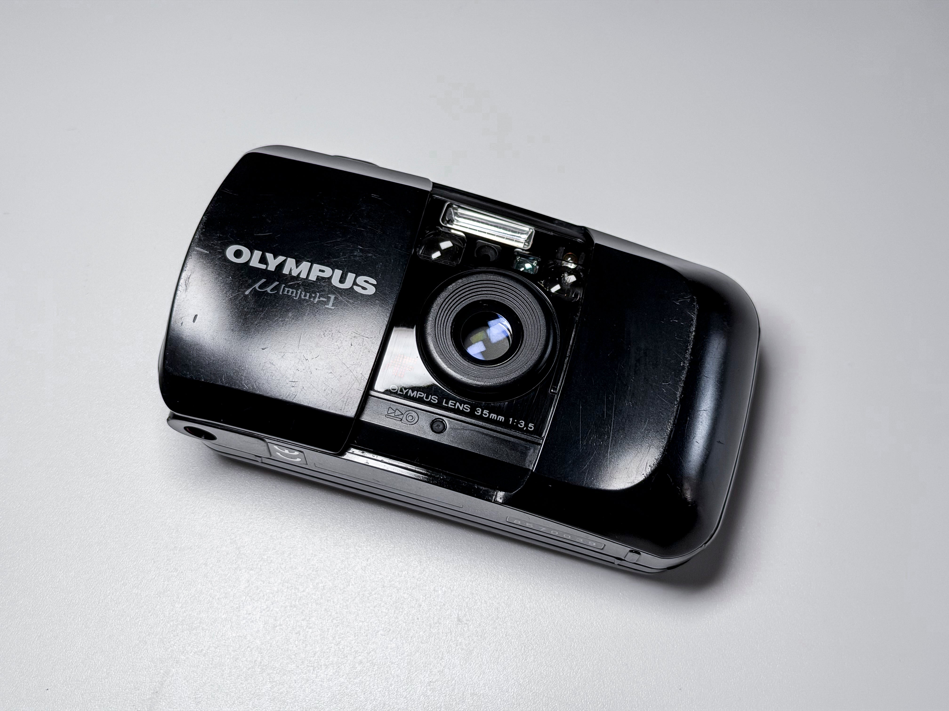 Olympus Mju 35mm Point&Shoot Film Camera - Tested, Perfectly Working