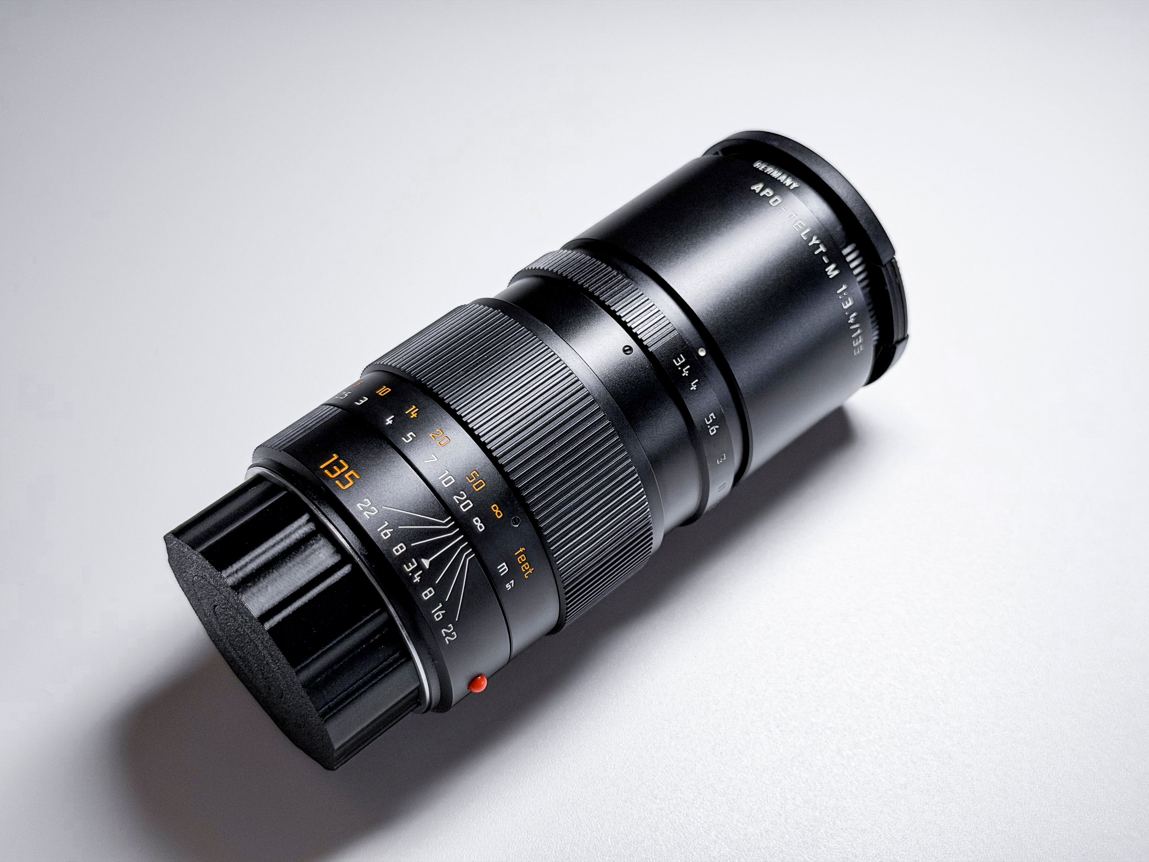 Leica Apo Telyt 135mm f/3.4 Lens Rangefinder M Mount - Near Mint