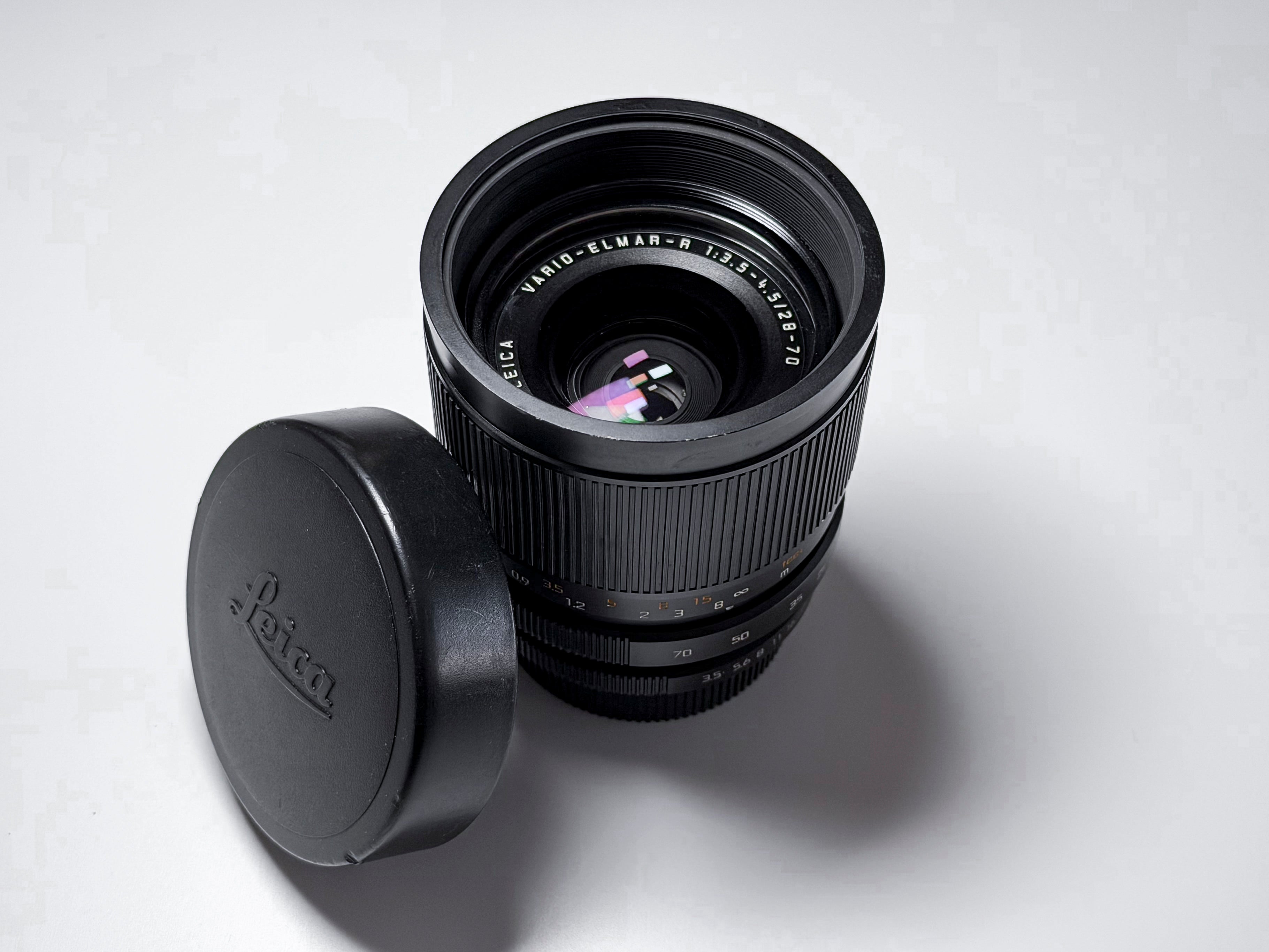 Leica Vario-Elmar R 28-70mm f/3.5-4.5 3 Cam Zoom SLR Lens - Excellent