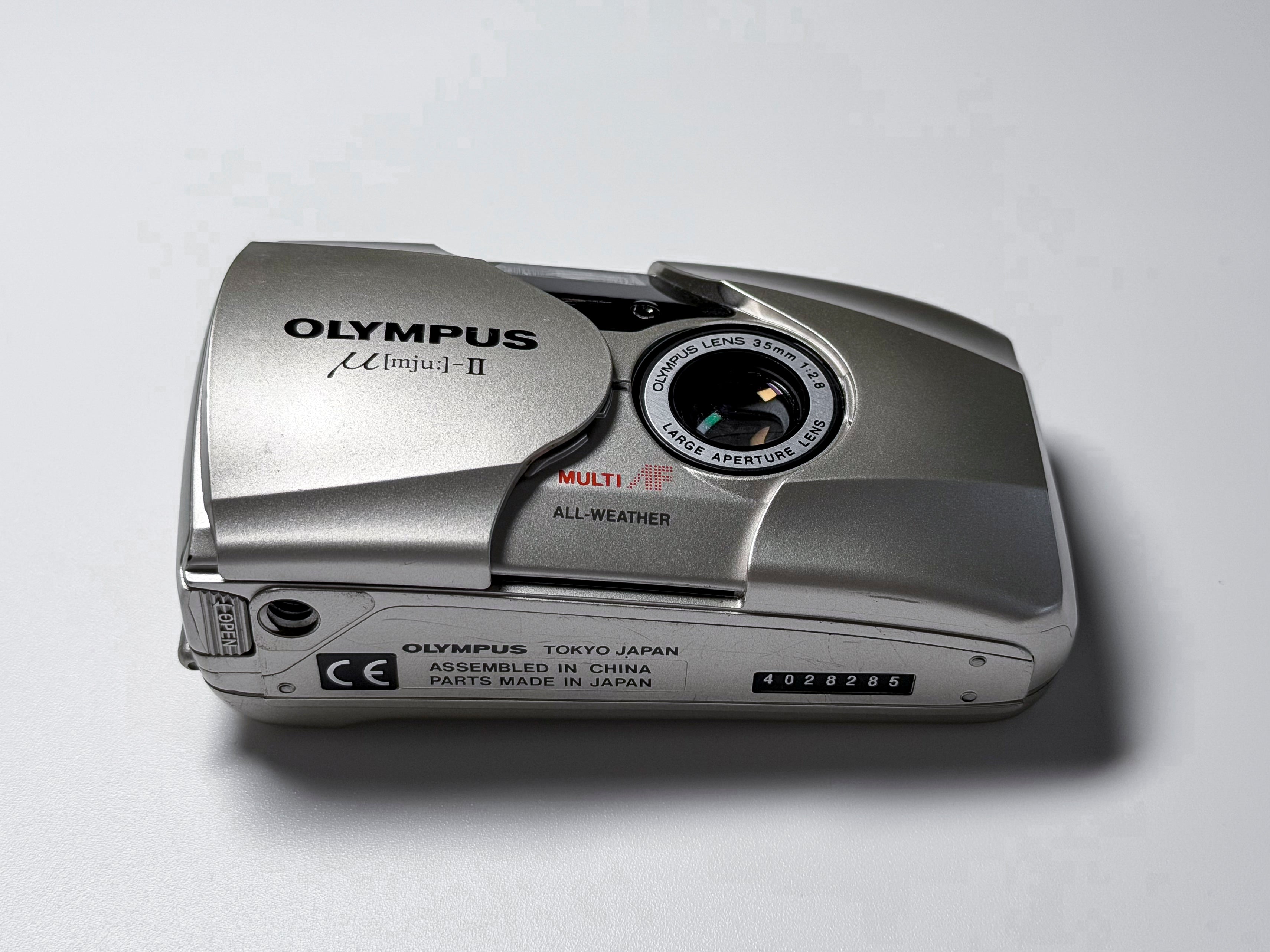 Olympus Mju ii 2 35mm Film Camera - Film Tested and Perfectly Working, Excellent