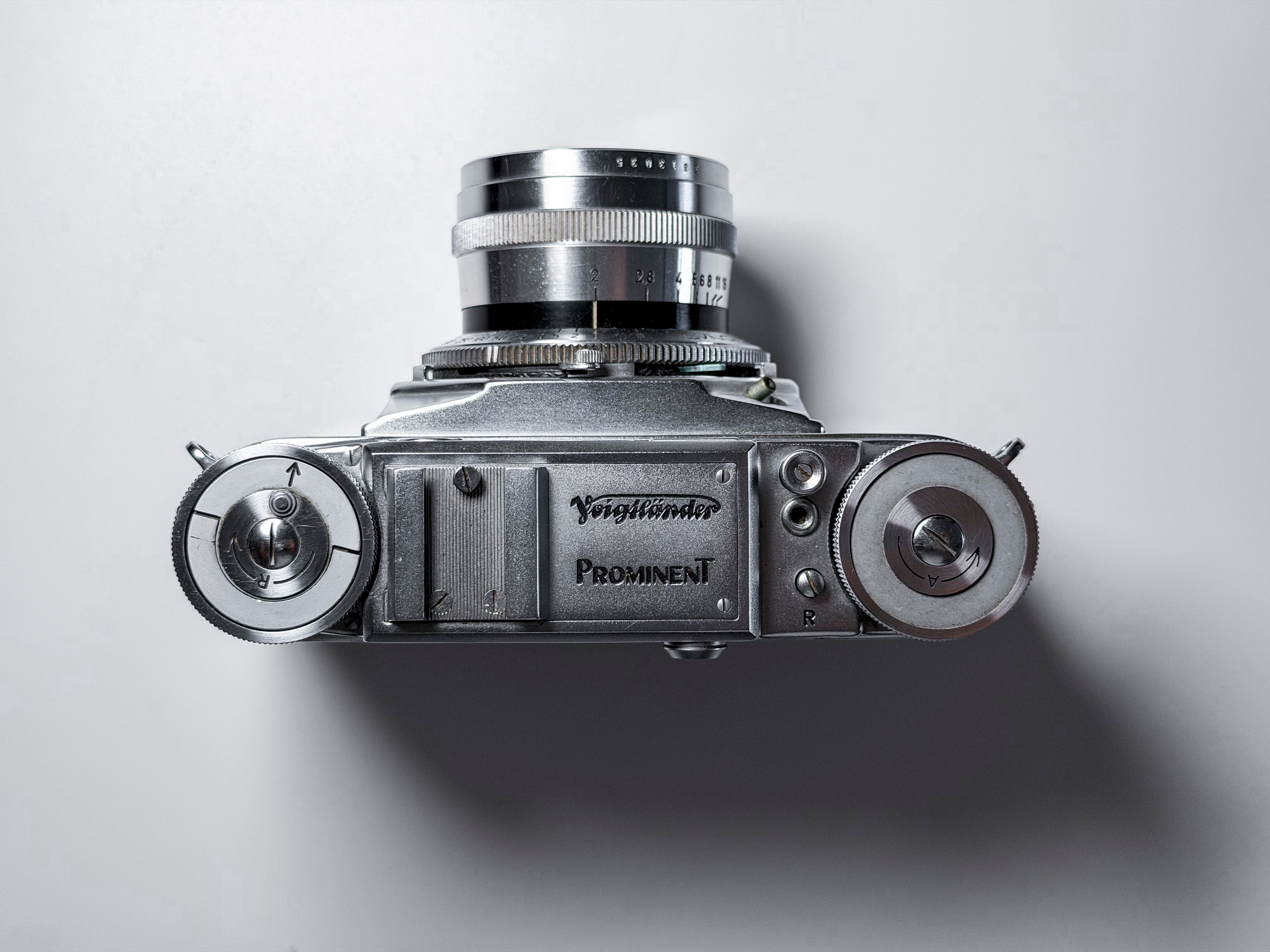 Voigtlander Prominent + 50mm f/2.0 Ultron 35mm Rangefinder - Tested, Excellent