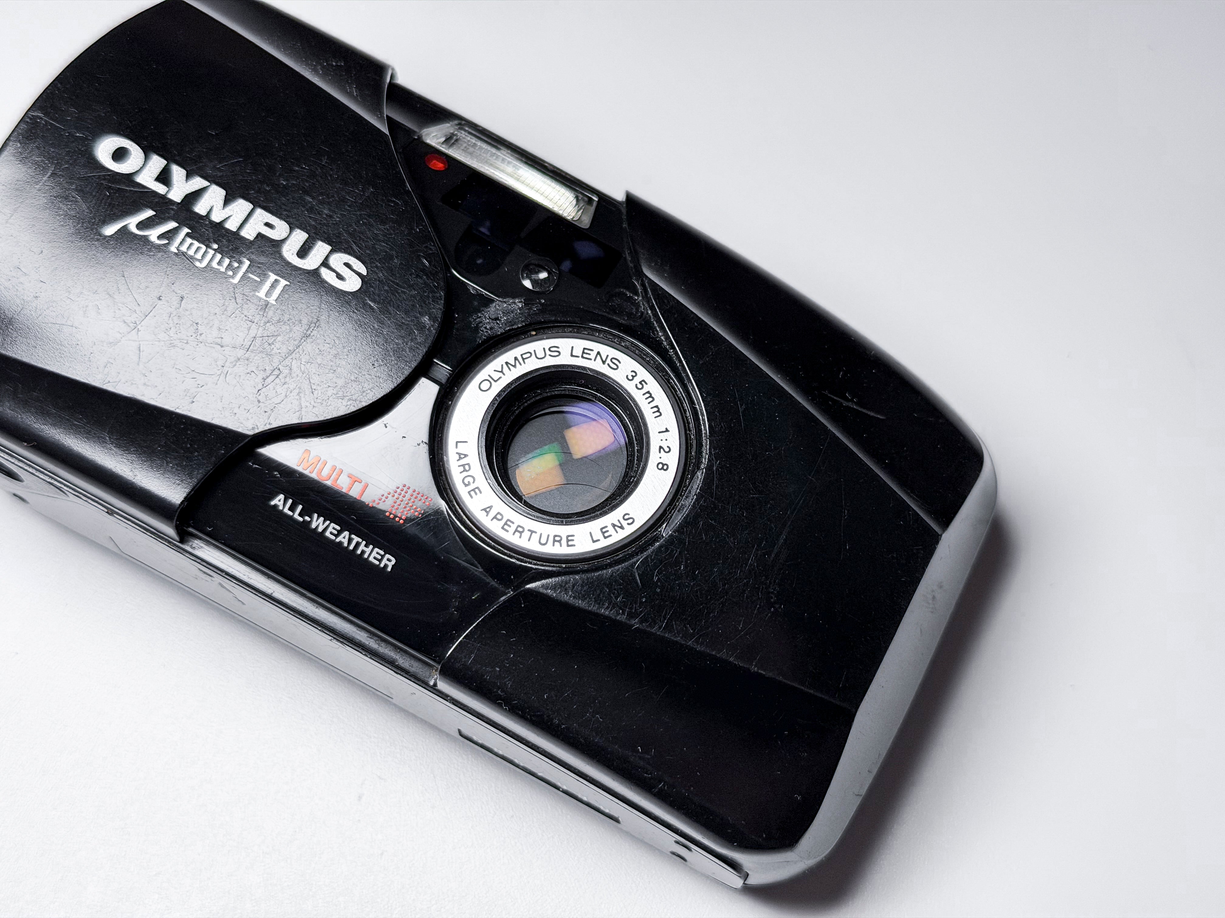 Olympus Mju ii 2 35mm Film Camera - Flash NOT working, Film Tested