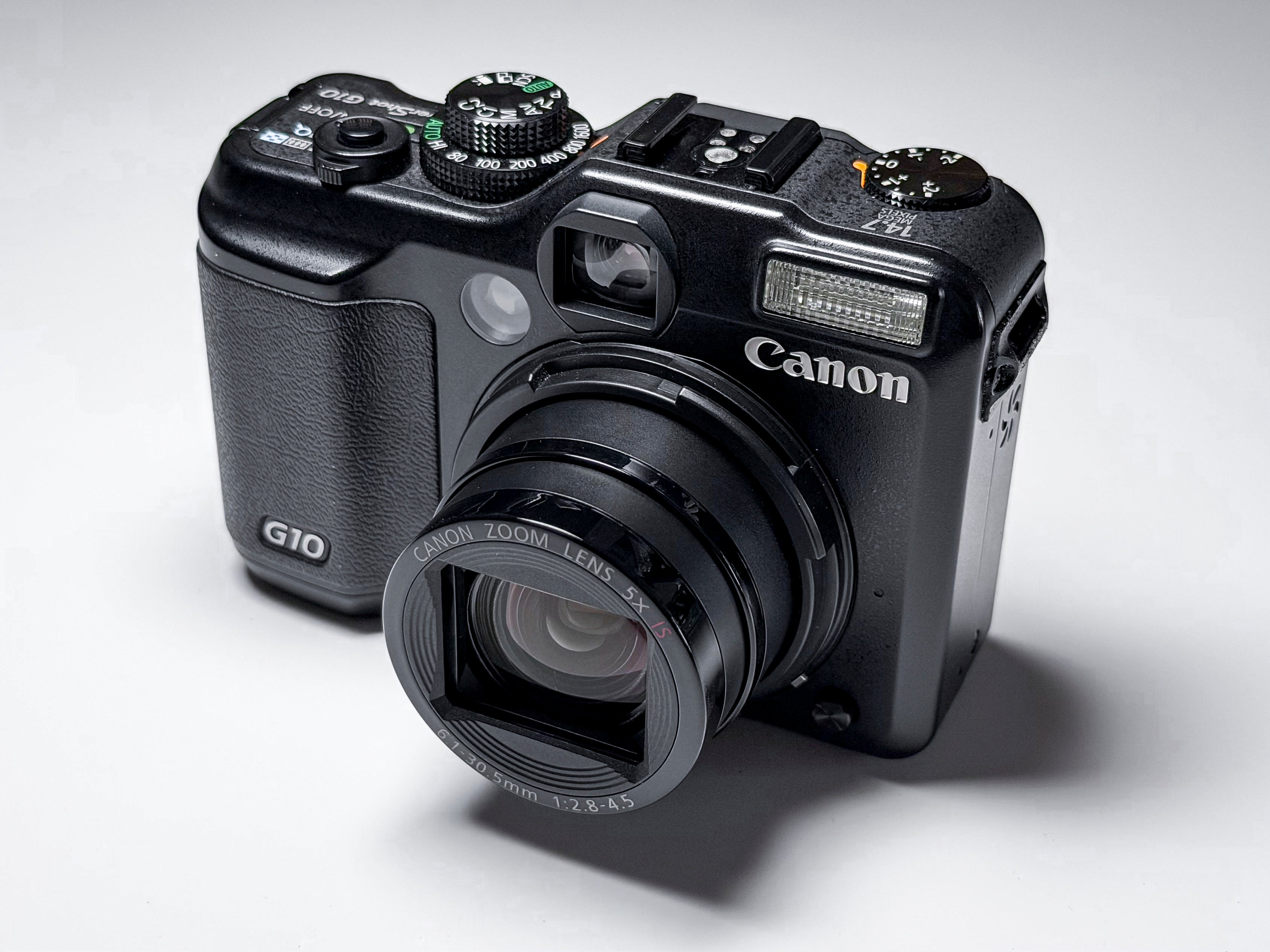 Canon Powershot G10 CCD Sensor Compact Camera - 1 Year Warranty, Excellent
