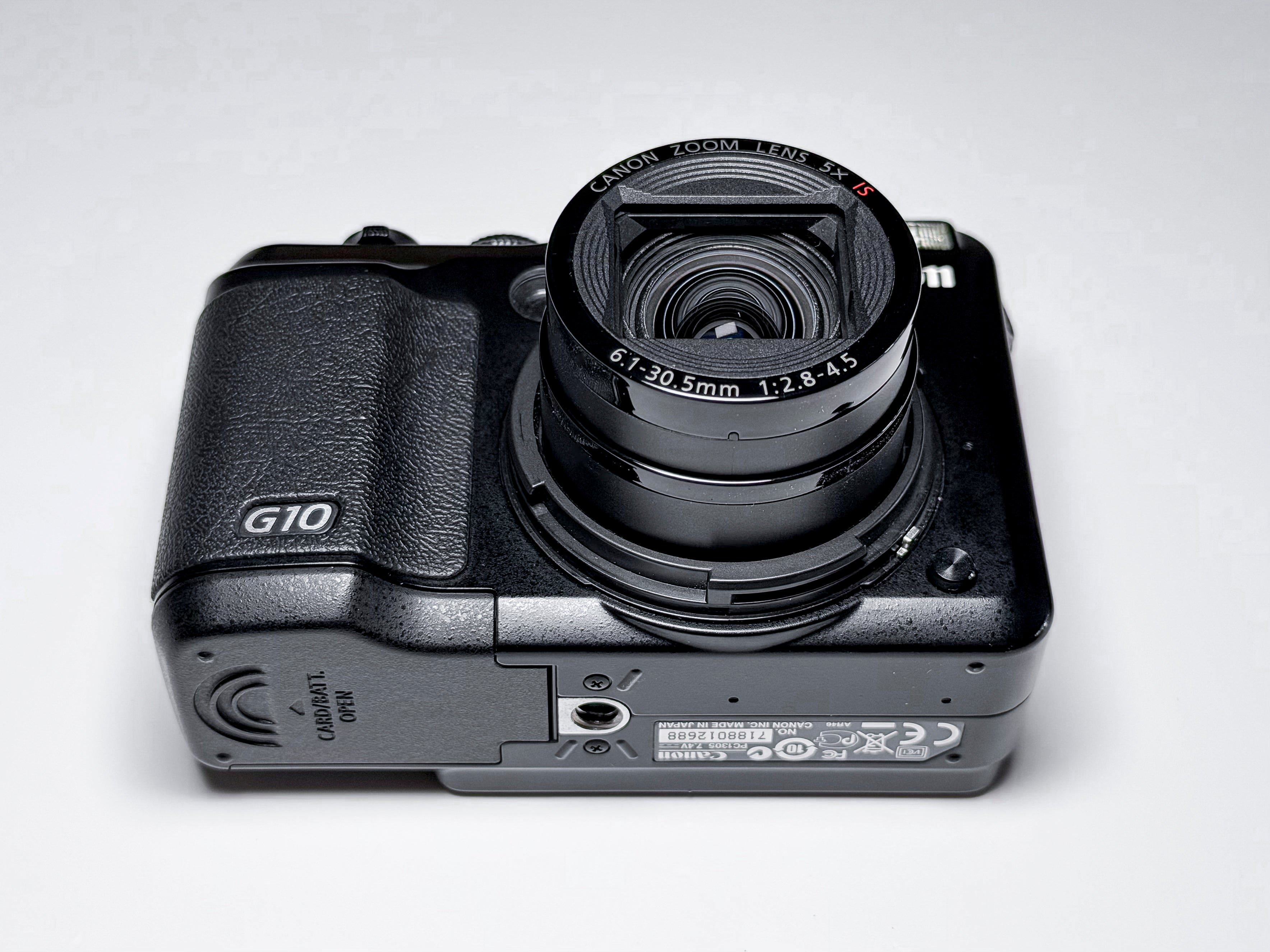 Canon Powershot G10 CCD Sensor Compact Camera - 1 Year Warranty, Excellent
