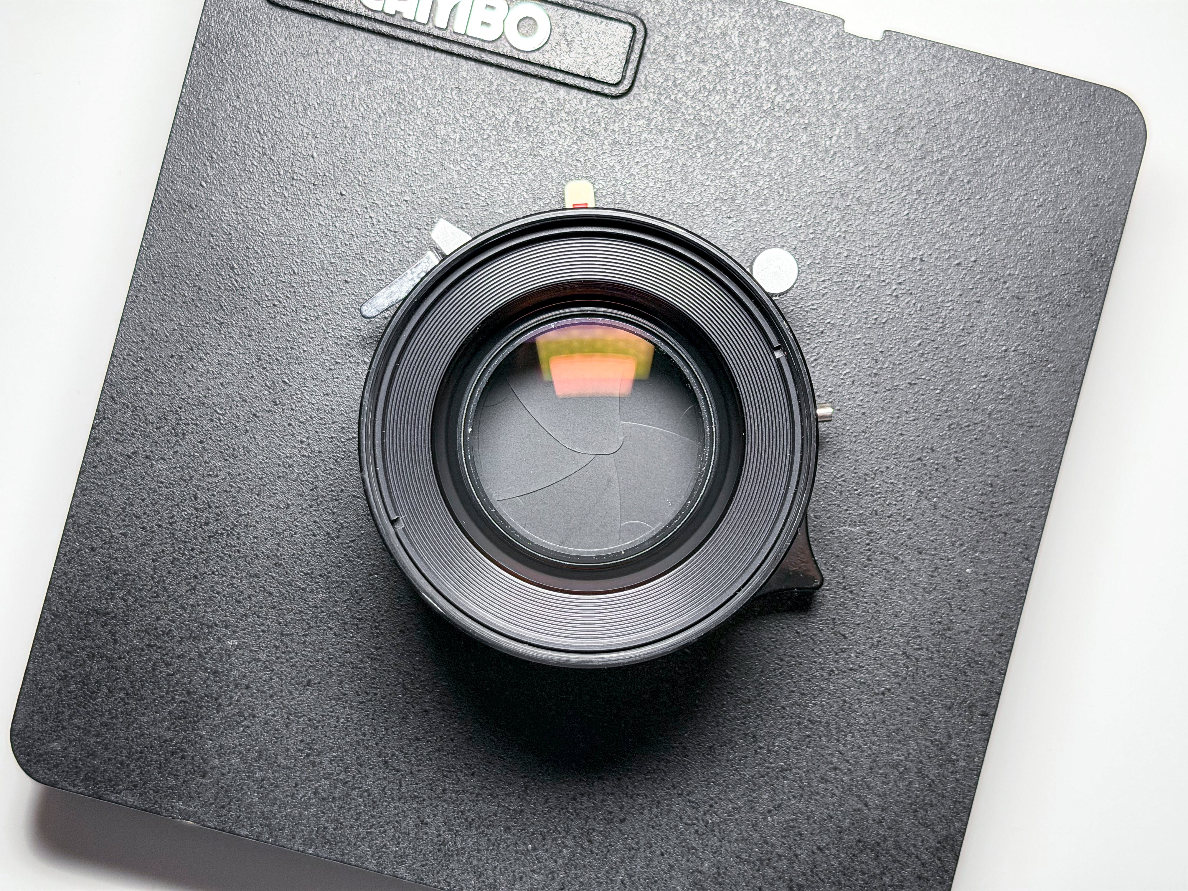 Rodenstock f/5.6 210 Apo Sironar N Caltar IIn Branded Large Format Lens Cambo