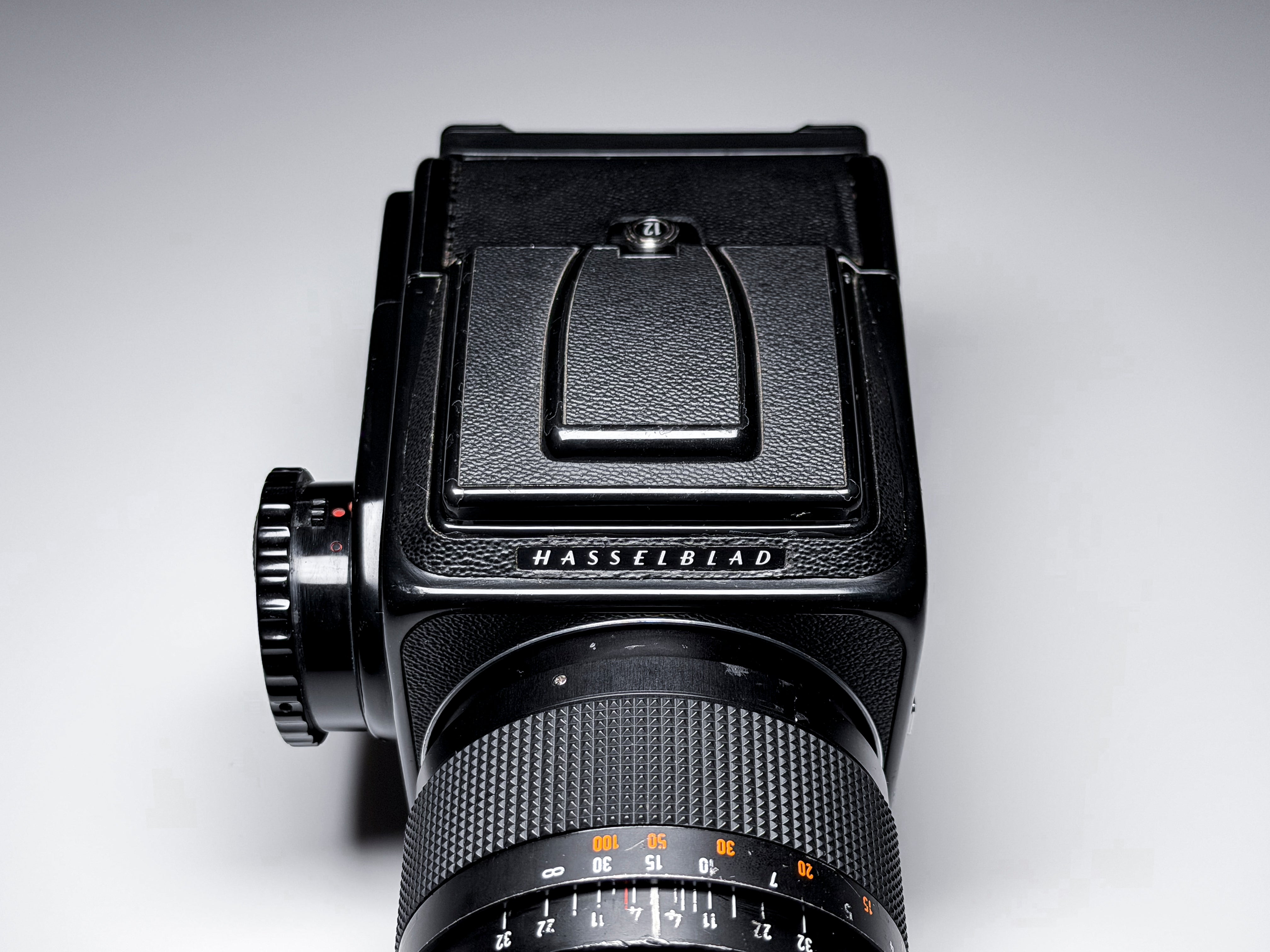 Hasselblad 500 CM C/M Black + 150mm CF Zeiss T* Medium Format Film Camera - CLA