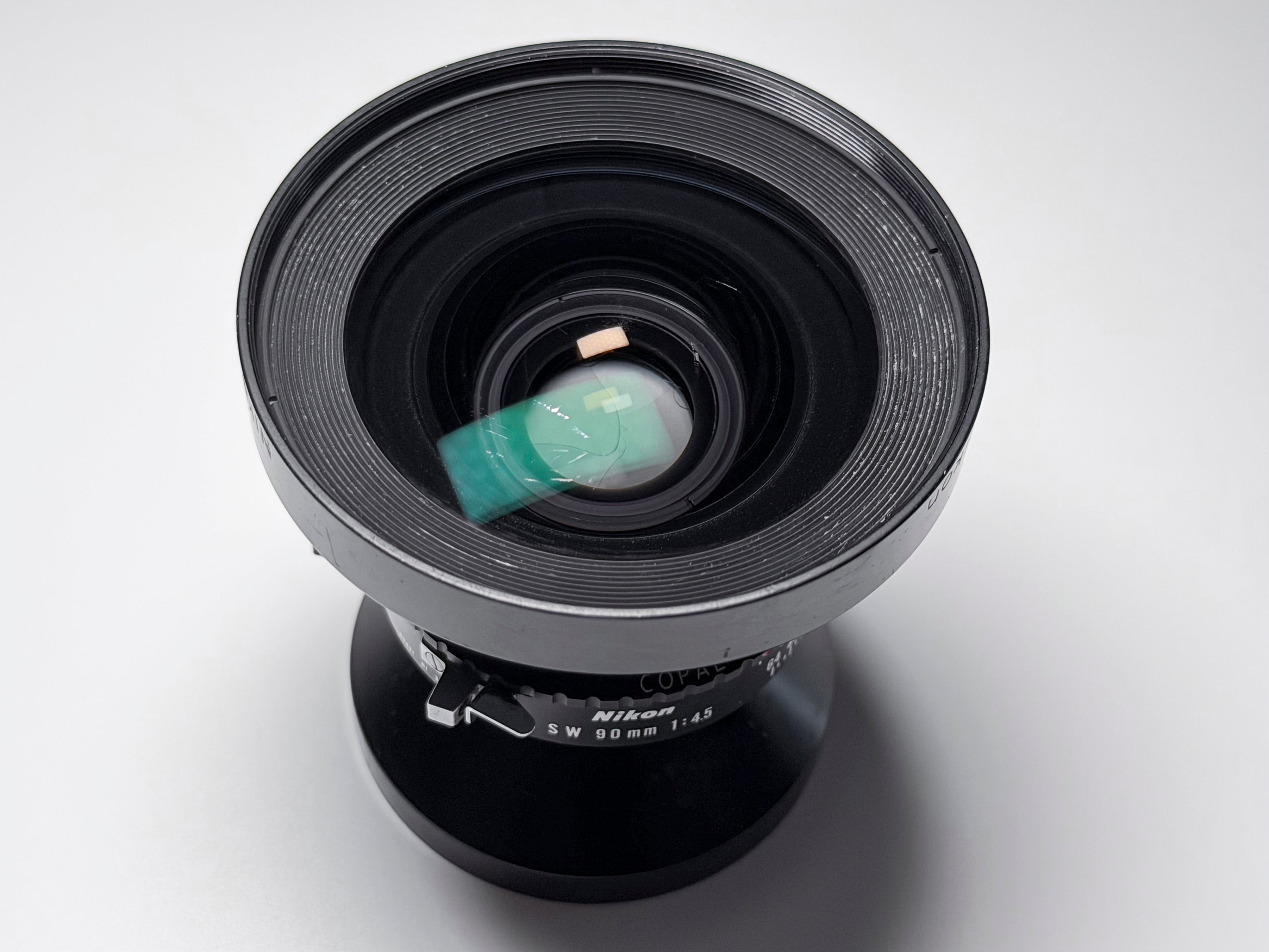 Nikon Nikkor-SW 90mm f/4.5 Large Format Lens with Shutter