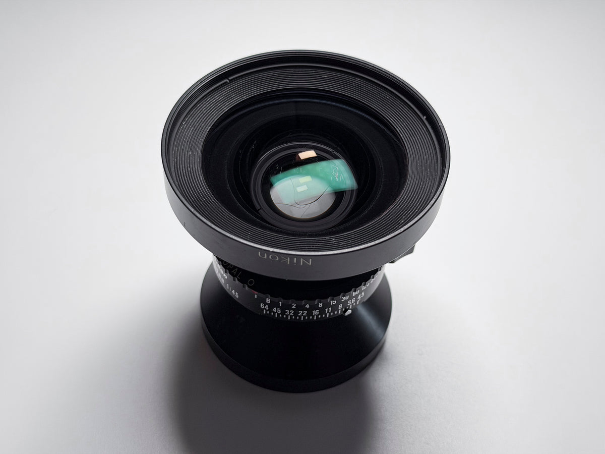 Nikon Nikkor-SW 90mm f/4.5 Large Format Lens with Shutter