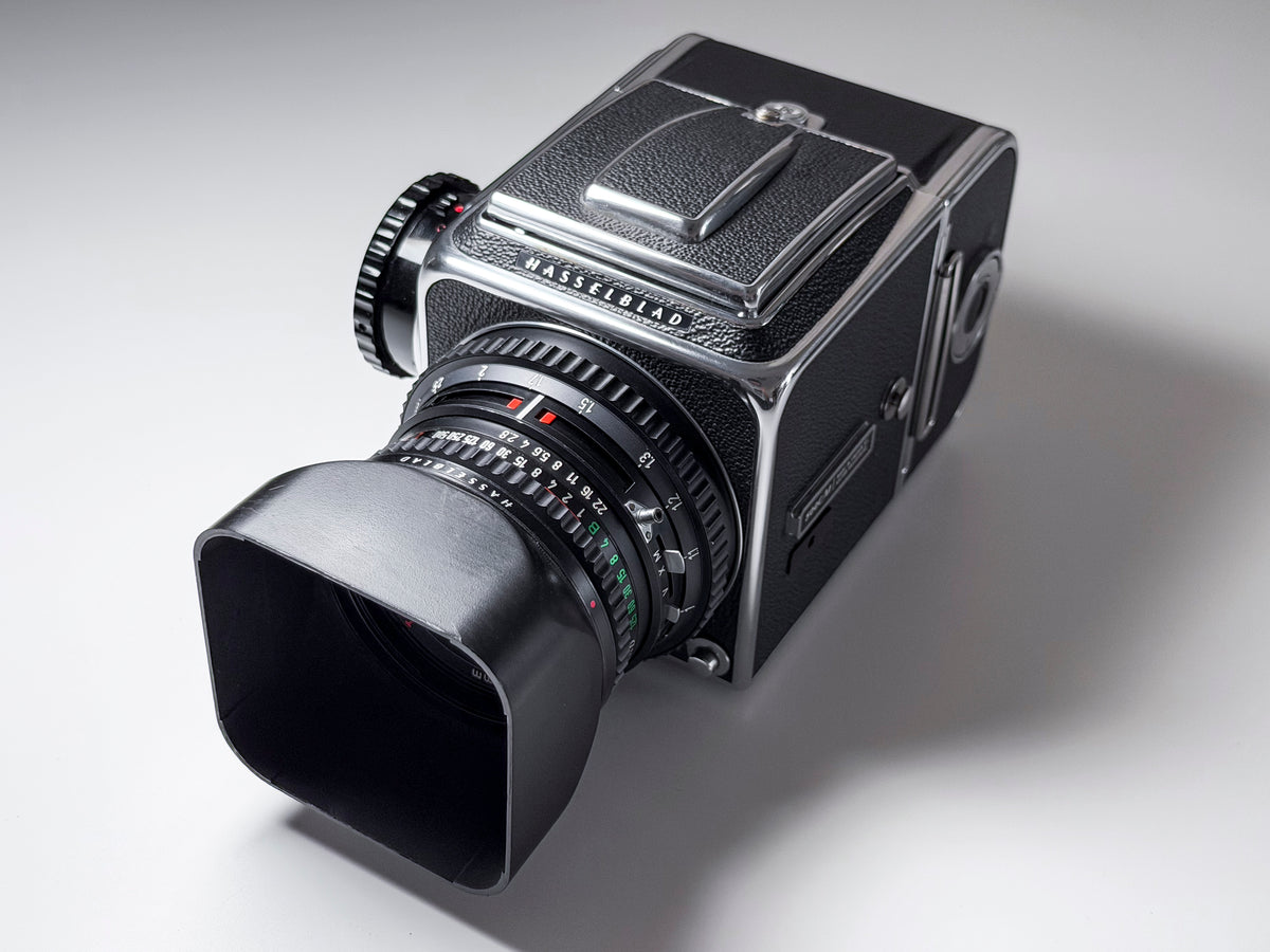 Hasselblad 500 C/M CM + 80mm Zeiss T* 6x6 Medium Format, Excellent, Film Tested