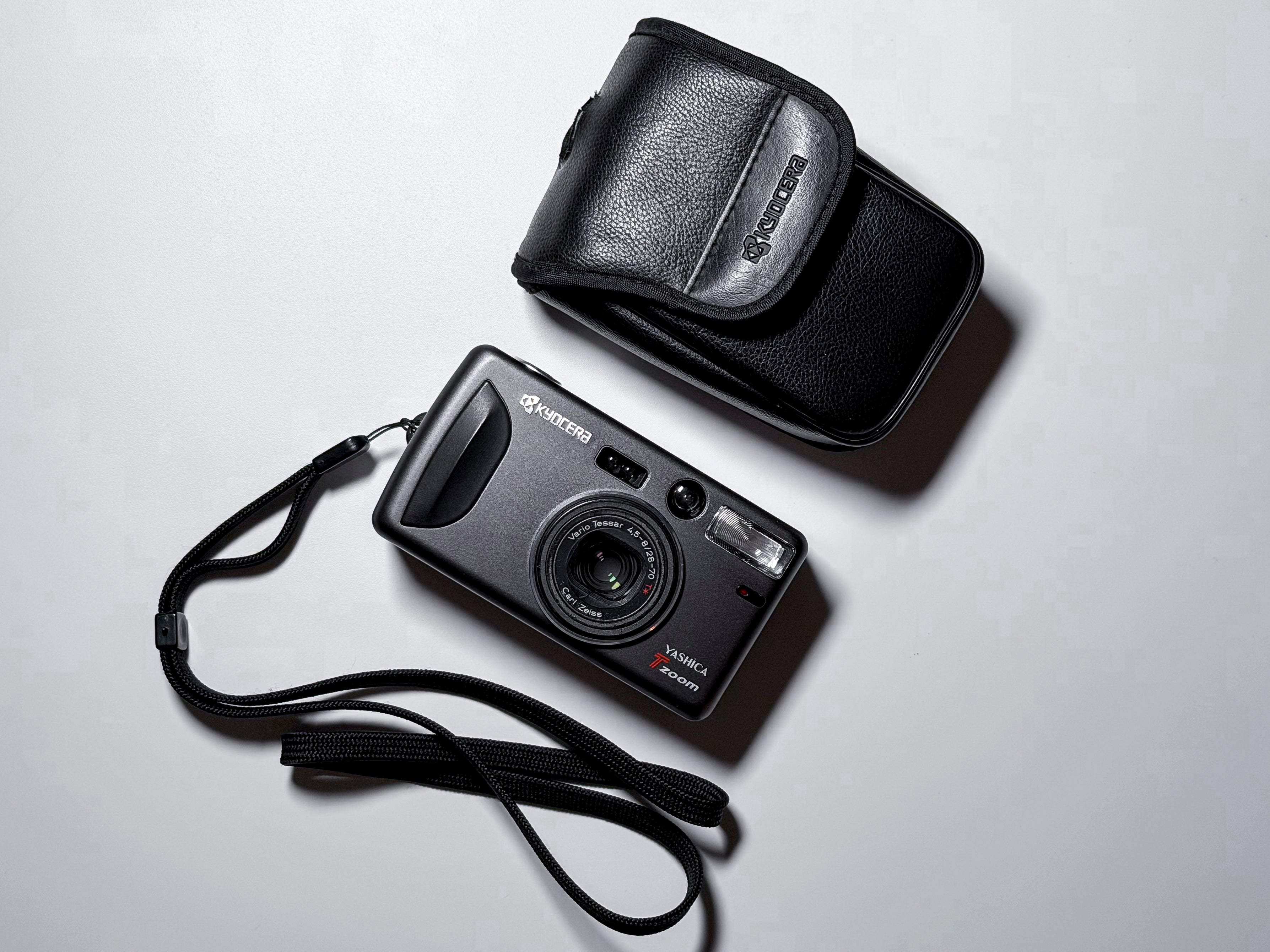 Yashica T Zoom T4 35mm Film Point&Shoot - Near Mint, Film Tested