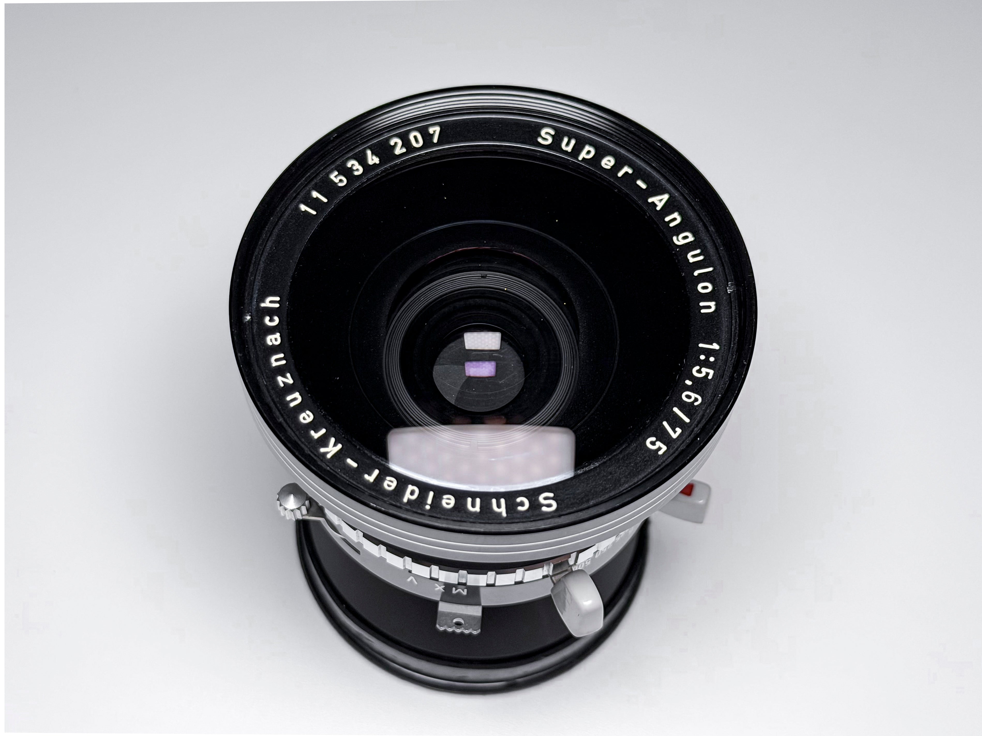Super Angulon 75mm f/5.6 Schneider Large Format Lens - Perfectly Working