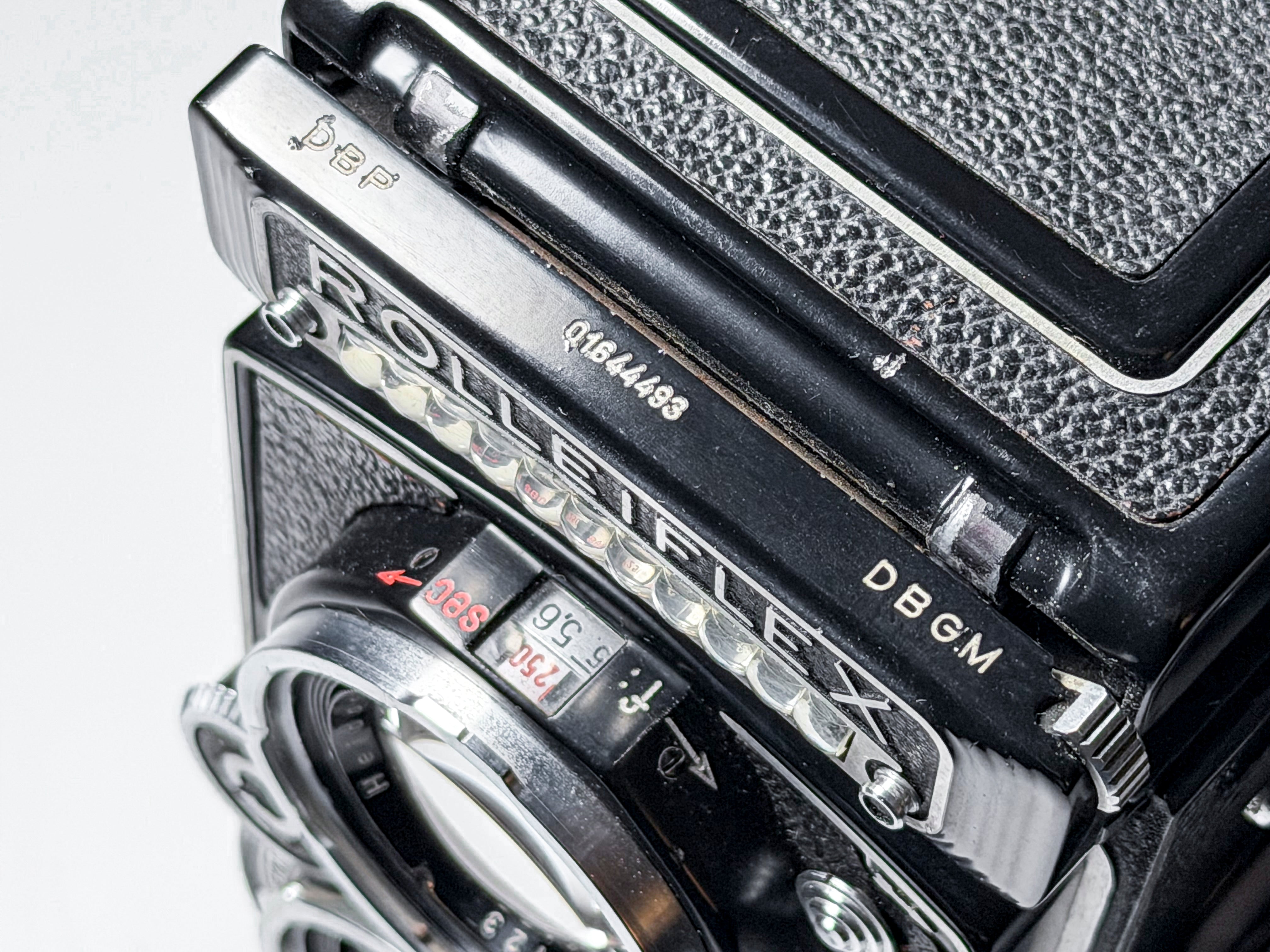 RARE! Rolleiflex 3.5F Exposure Unit Dummy Model Shutterless - Good Condition