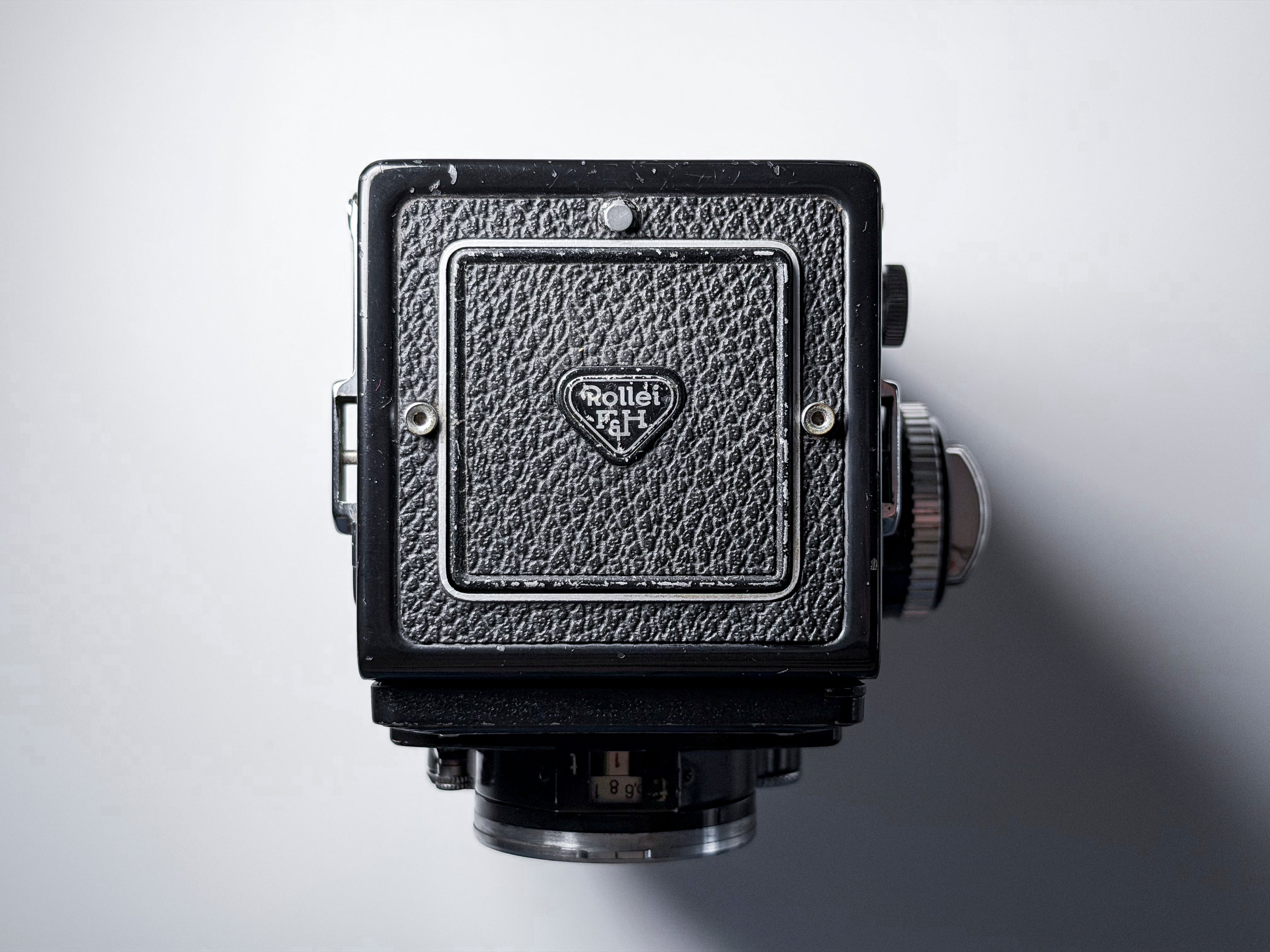 Rolleiflex 2.8F White Face Medium Format 120 Film - Tested