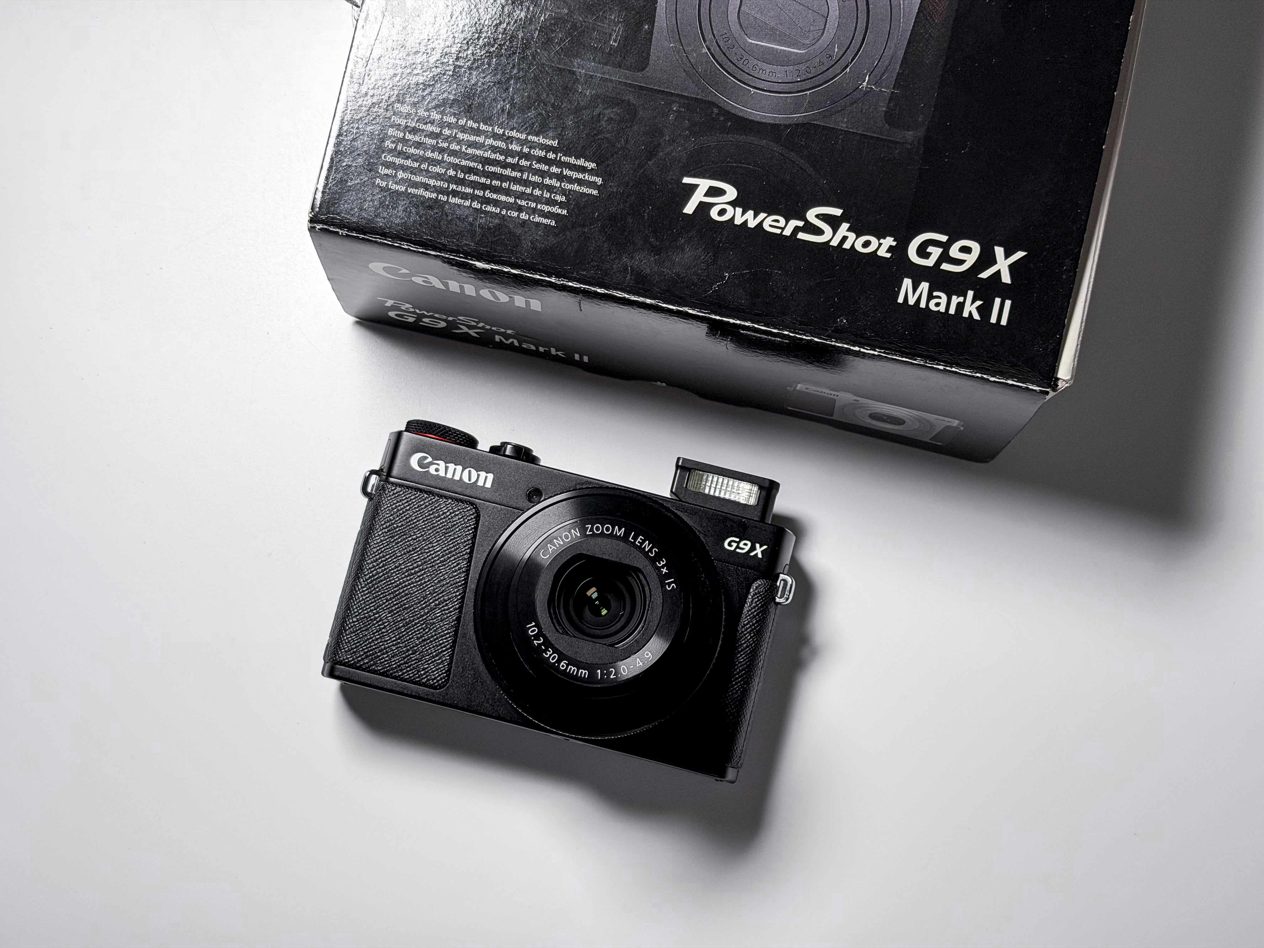 Canon G9X Mark II G9 X Powershot 1 Inch Sensor - 1 Year Warranty MINT